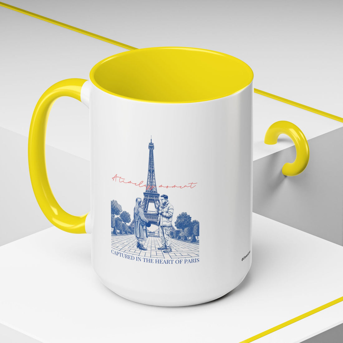 Paris Reiseerinnerungstasse - Eiffelturm-Kaffeetasse für Reisende