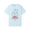 Poppy Flower T-Shirt - Memorial Botanical Graphic Shirt for Flower Lovers