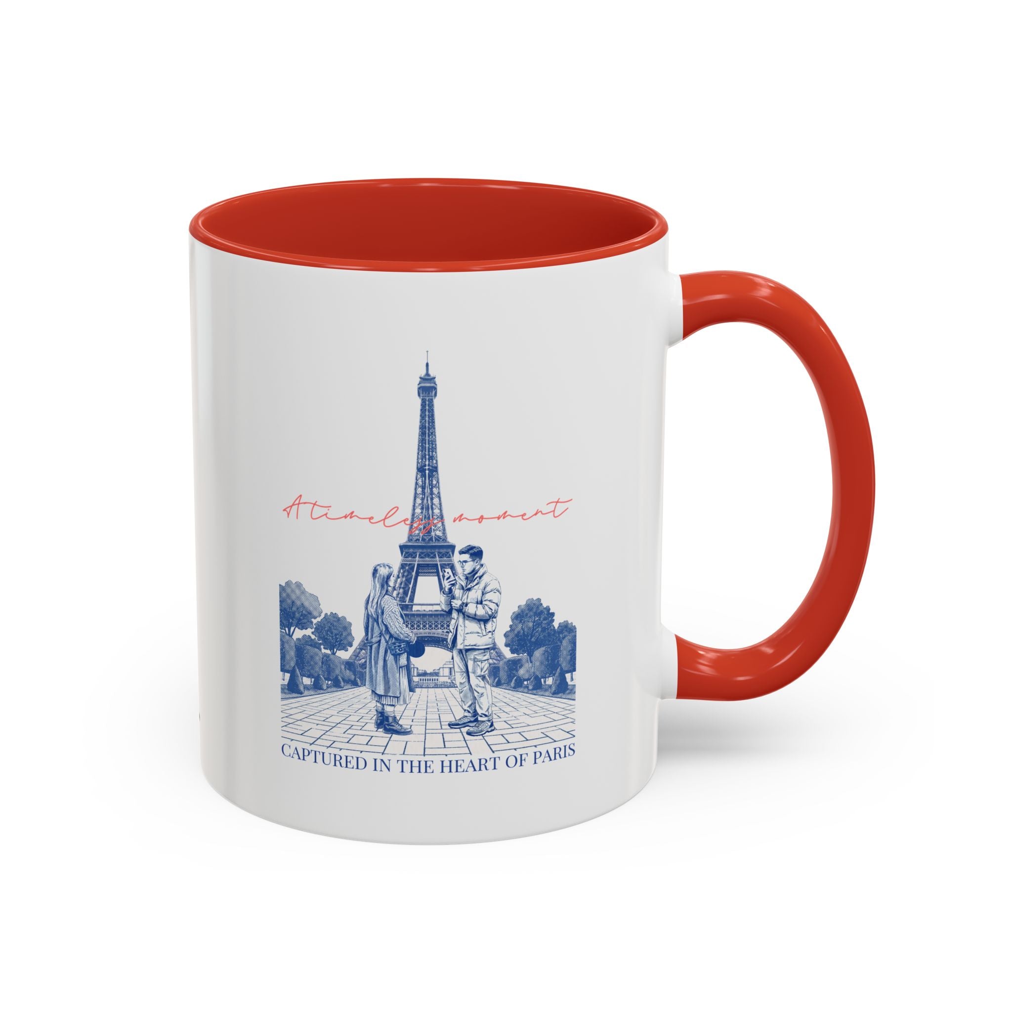 Paris Travel Memory Mug - Eiffel Tower Coffee Cup for Travelers
