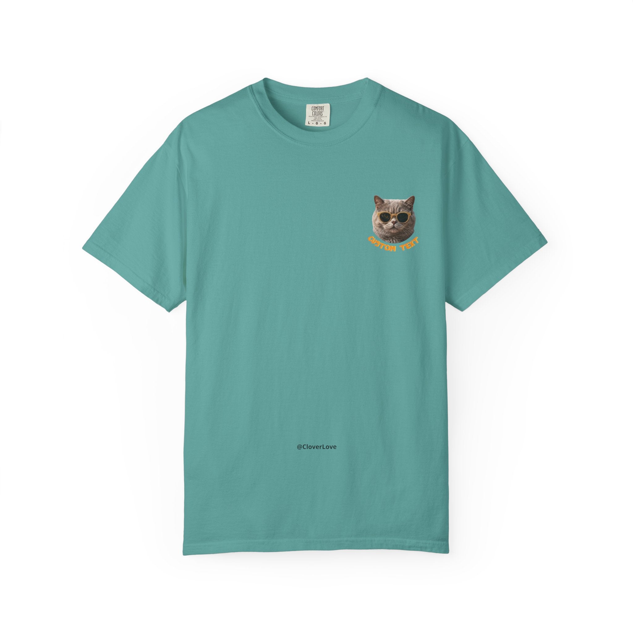 Custom Cat Summer T-Shirt - Funny Vacation Cat Tee, Pet Lover Gift