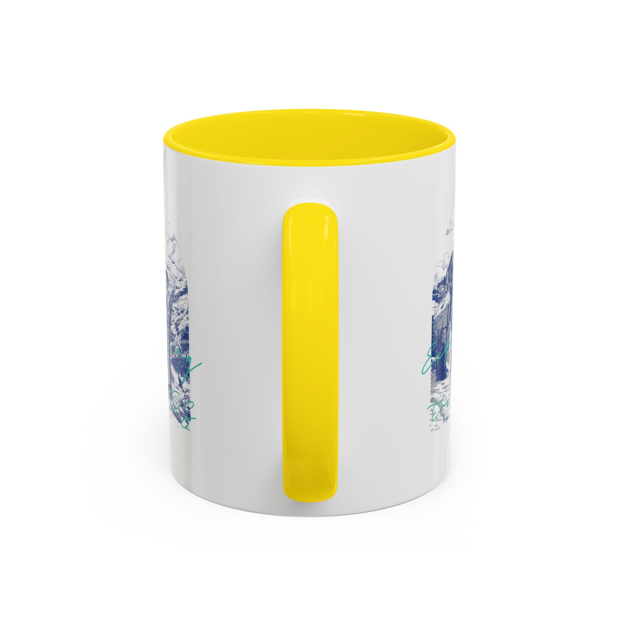 Explore The Alps Travel Mug - Mountain Adventure Coffee Cup