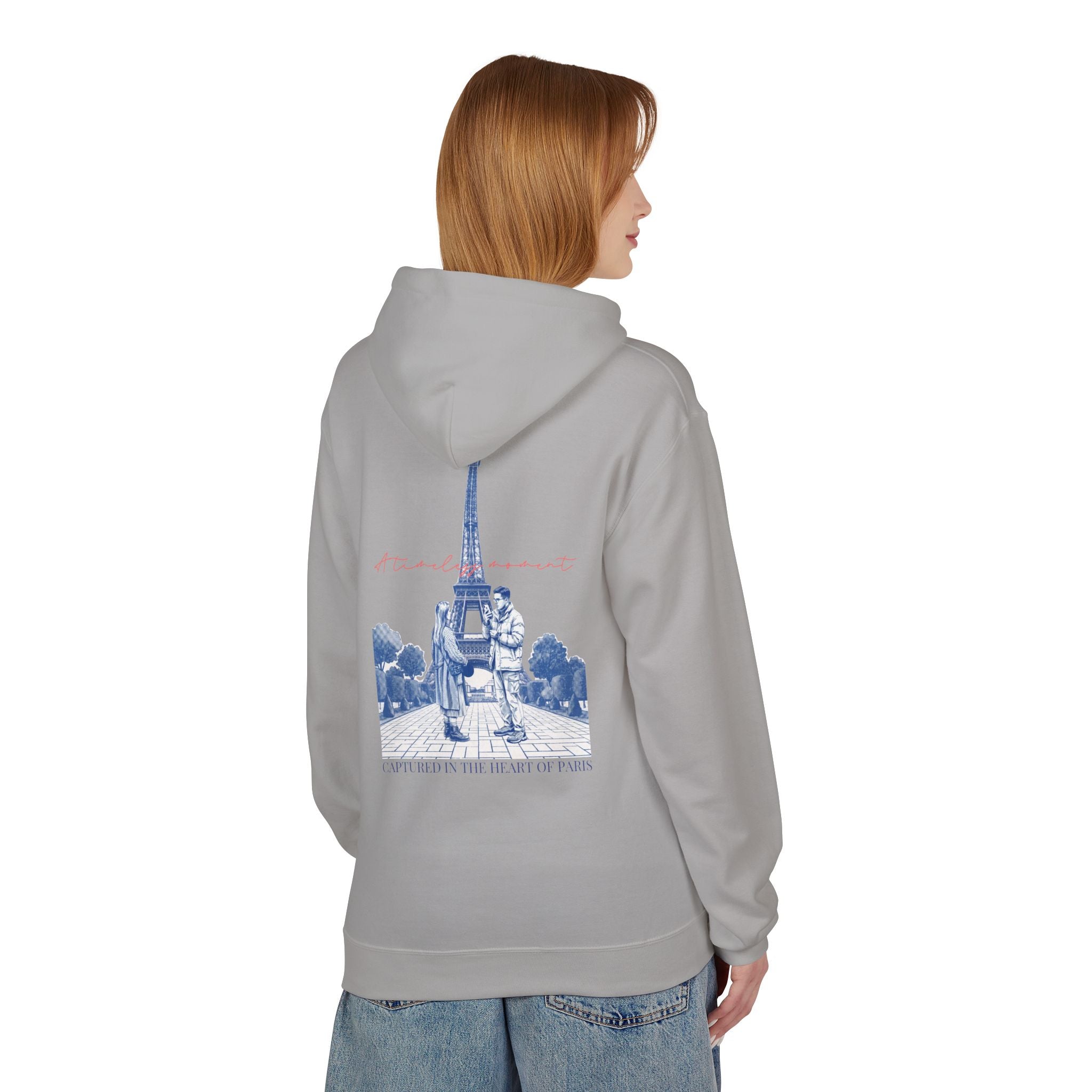 Paris Eiffel Tower Hoodie | Romantic Travel Graphic Sweatshirt