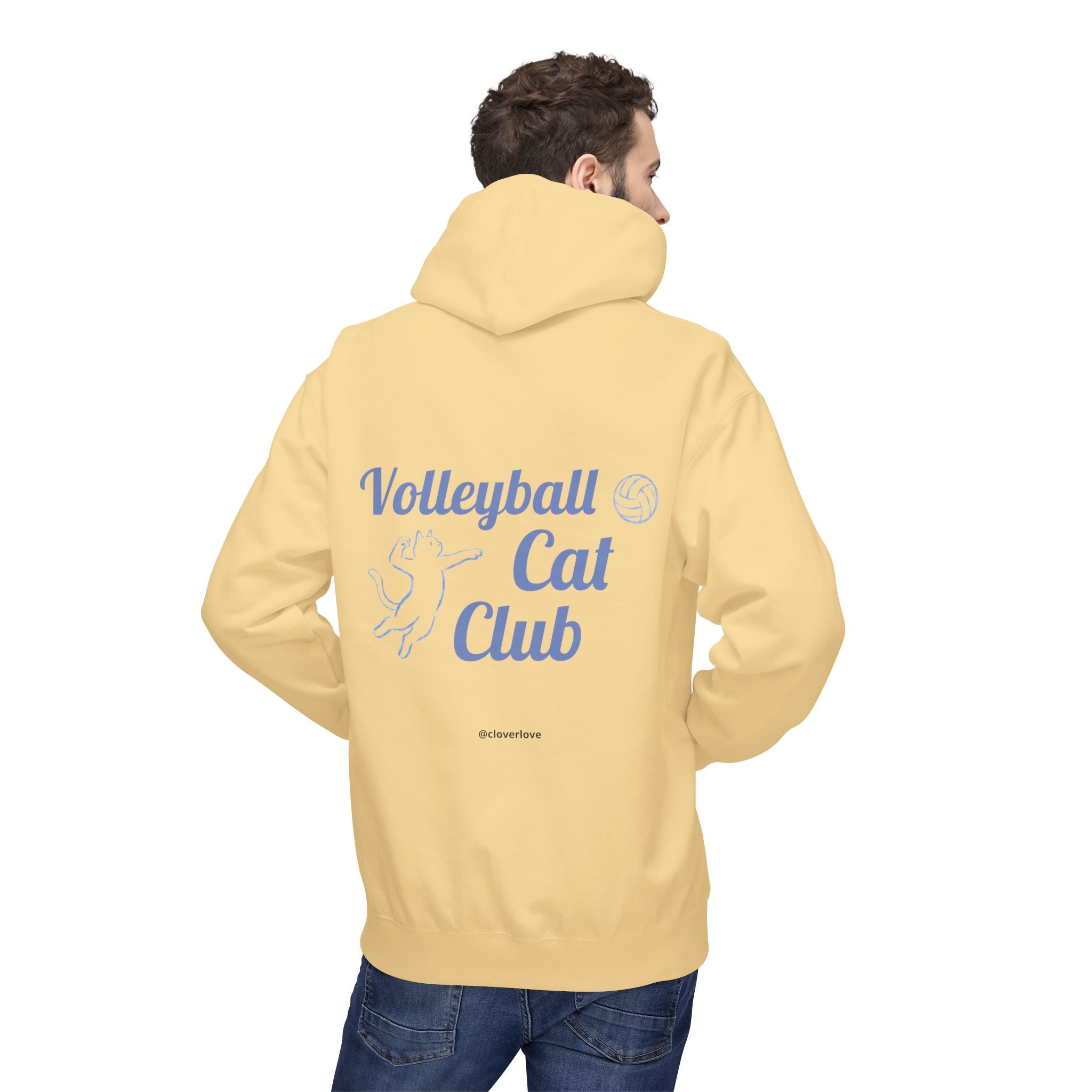 VC8, Catch the Echo Hoodie — Ocean Cat Adventure Graphic Hoodie