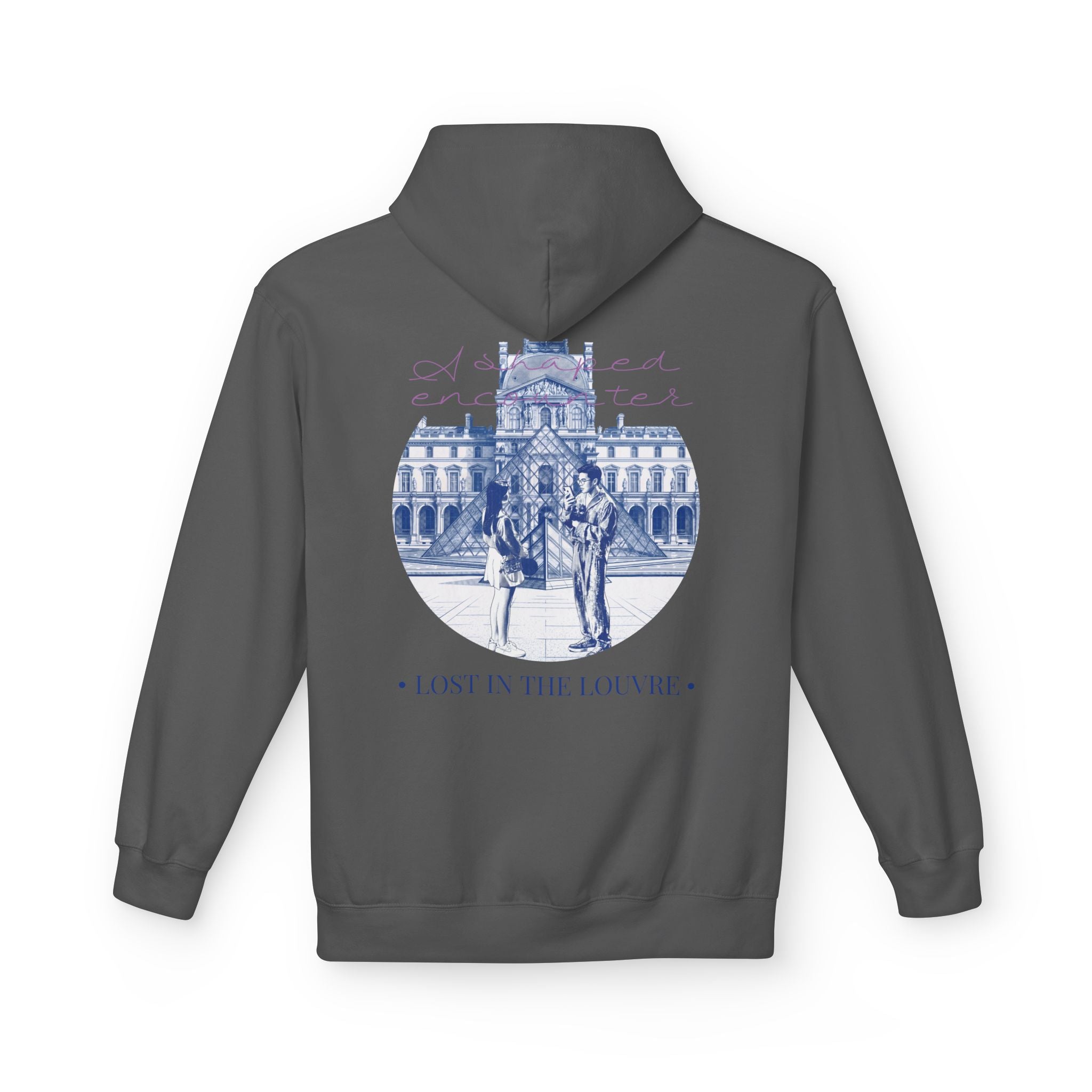 Lost In The Louvre Hoodie | Paris Travel Landmark Sweatshirt
