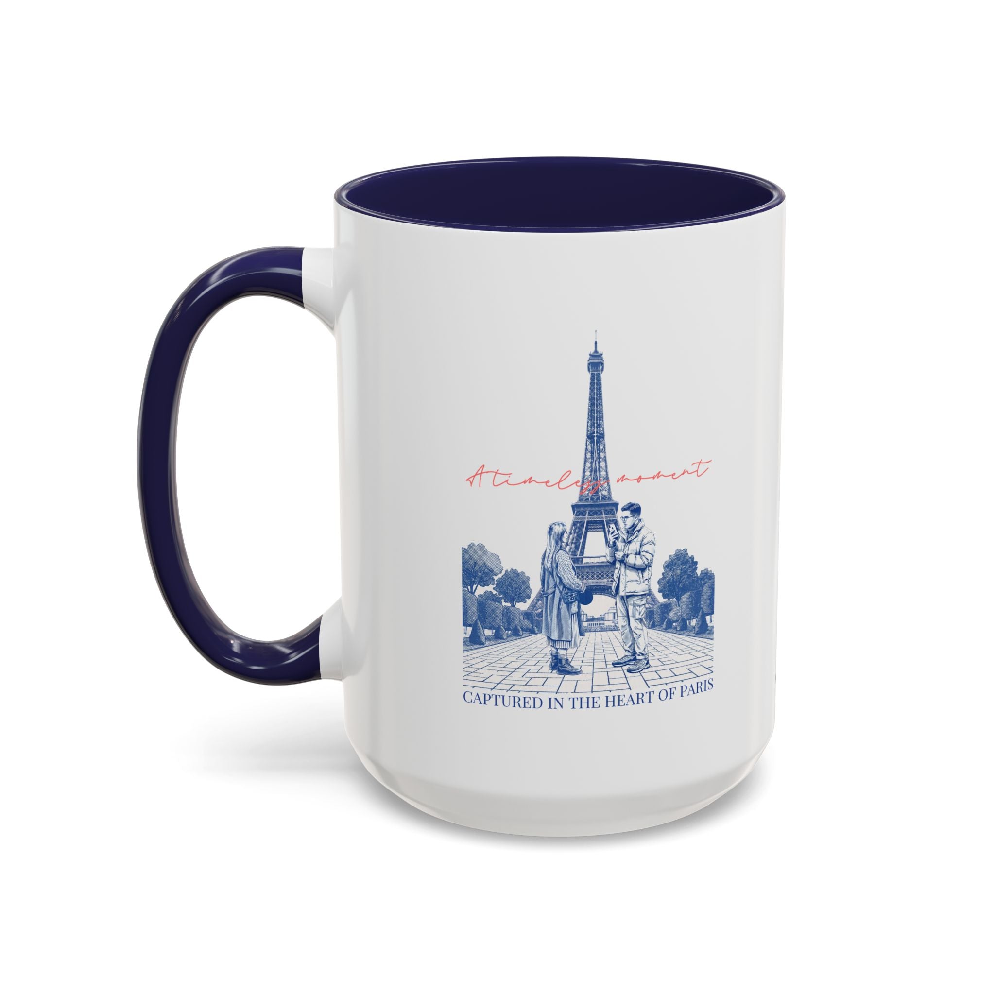 Paris Travel Memory Mug - Eiffel Tower Coffee Cup for Travelers