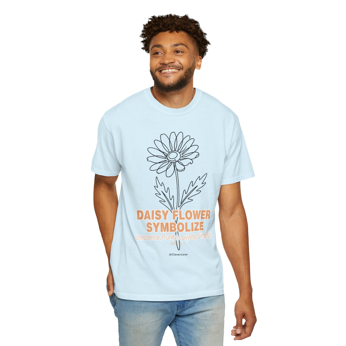 Daisy Flower T-Shirt - Botanical Graphic Shirt for Flower Lovers