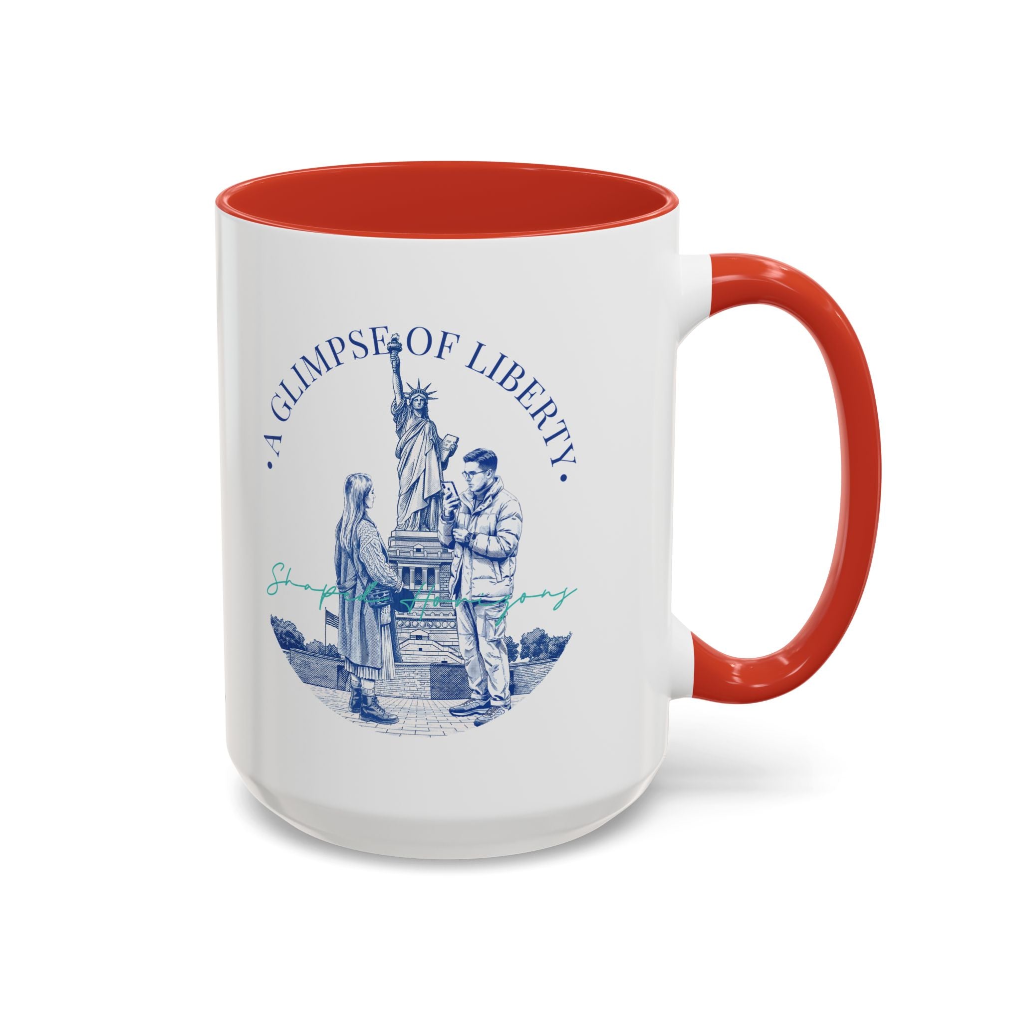 Statue of Liberty Travel Mug - New York Landmark Coffee Cup