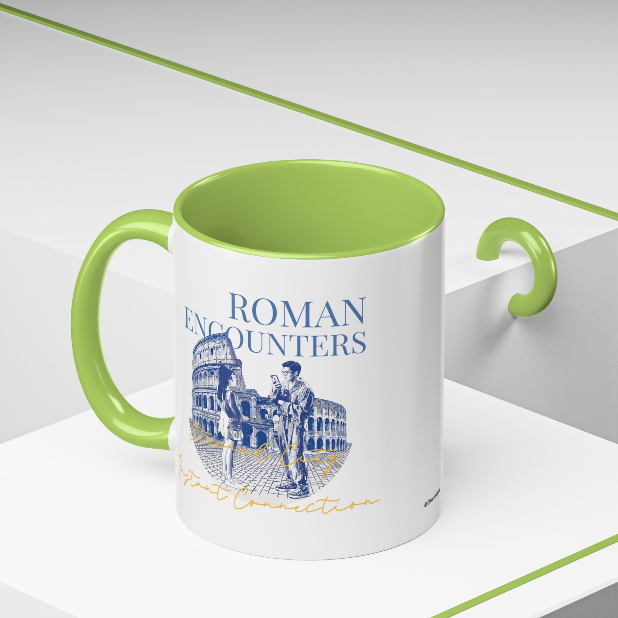 Rome Travel Memory Mug - Colosseum Coffee Cup for Travelers