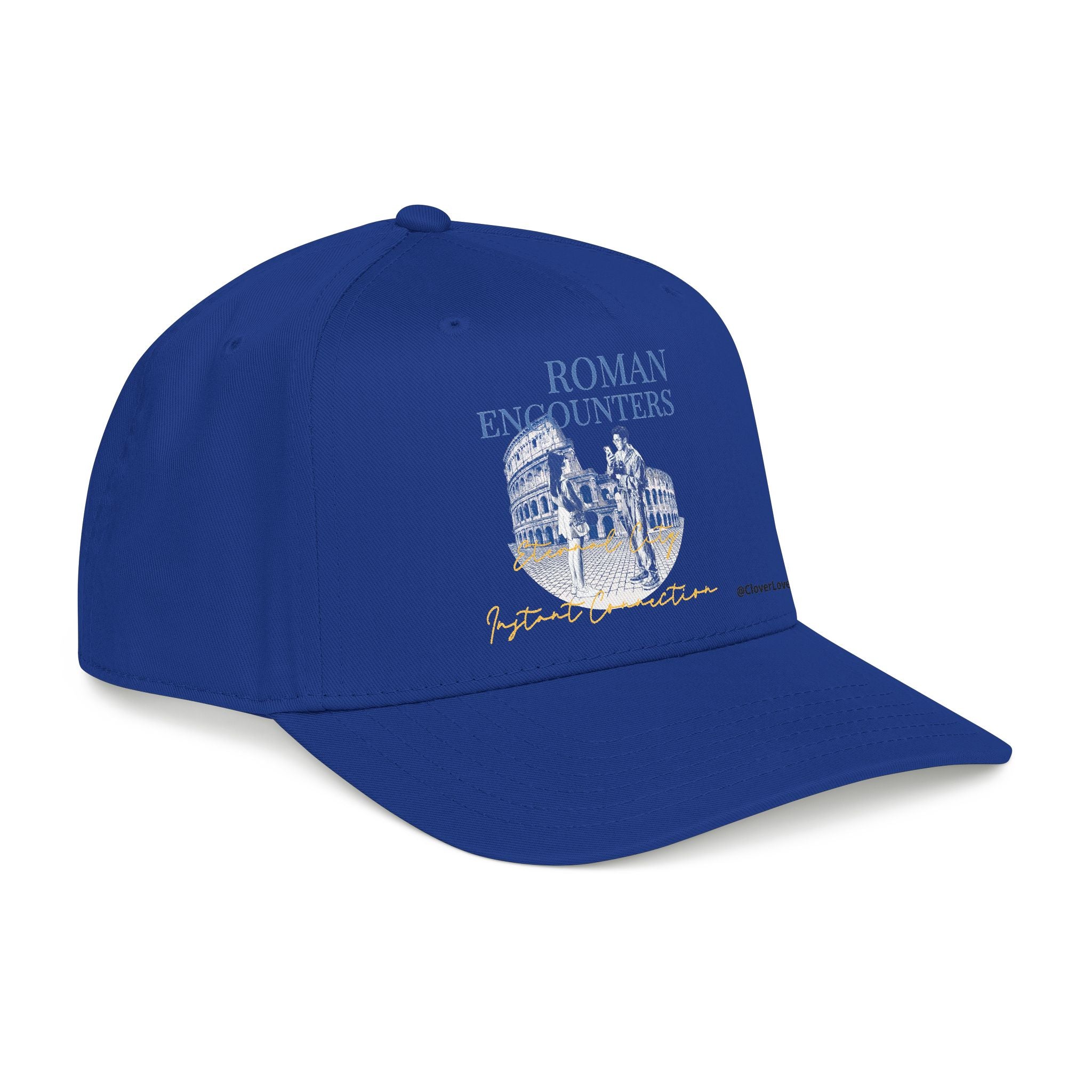 Rome Travel Hat - Colosseum Baseball Cap, European Adventure Dad Hat