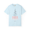 Gladiolus Flower T-Shirt - Inspirational Botanical Graphic Shirt for Flower Lovers