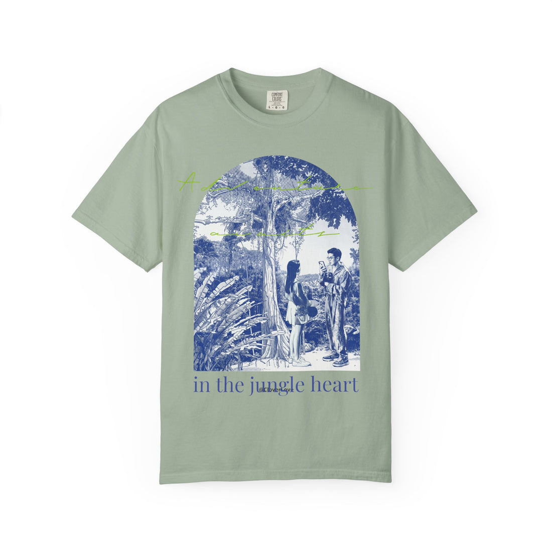 Custom Jungle Adventure Travel T-Shirt - Couple Vacation Gift