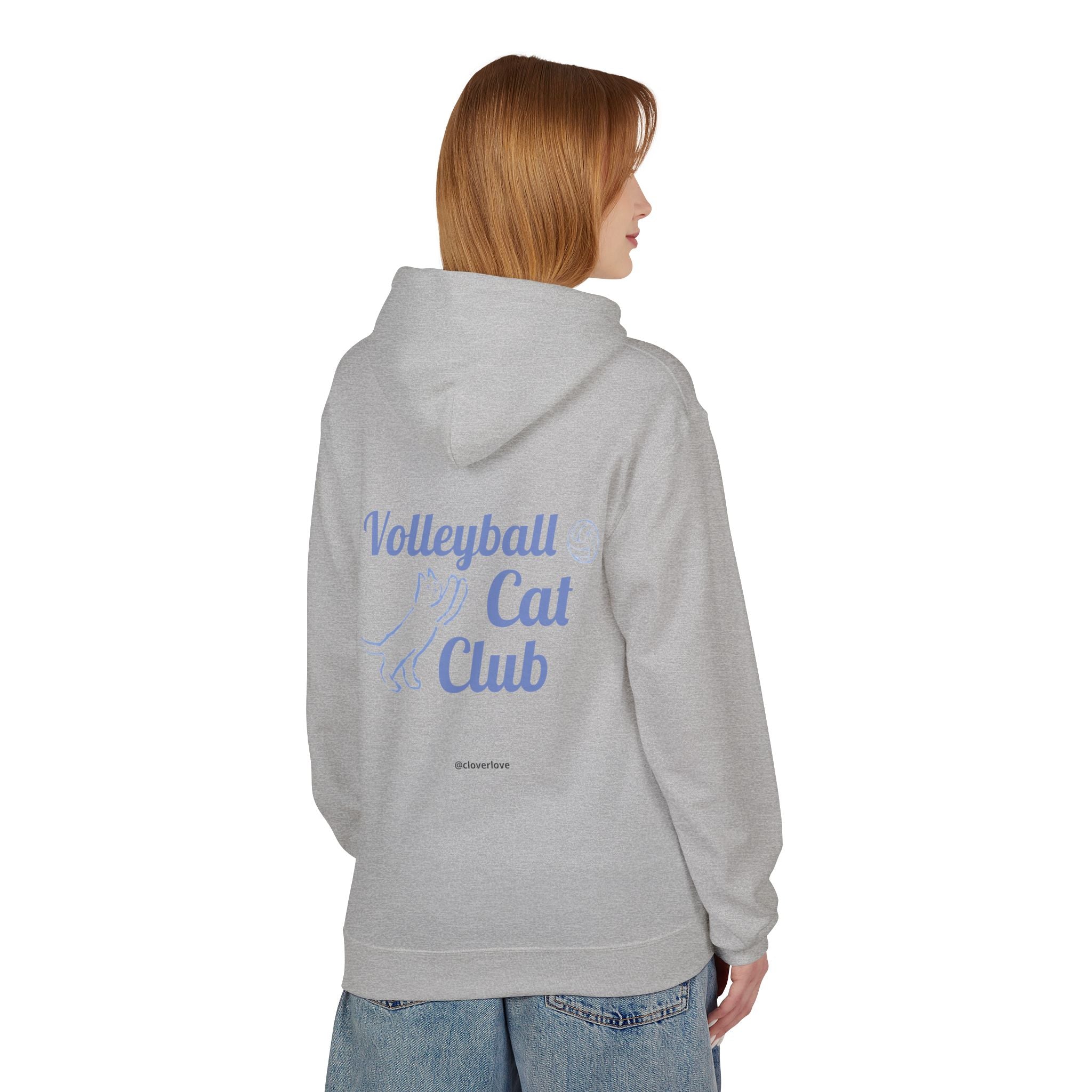 VC6, Catch the Echo Hoodie — Ocean Cat Adventure Graphic Hoodie