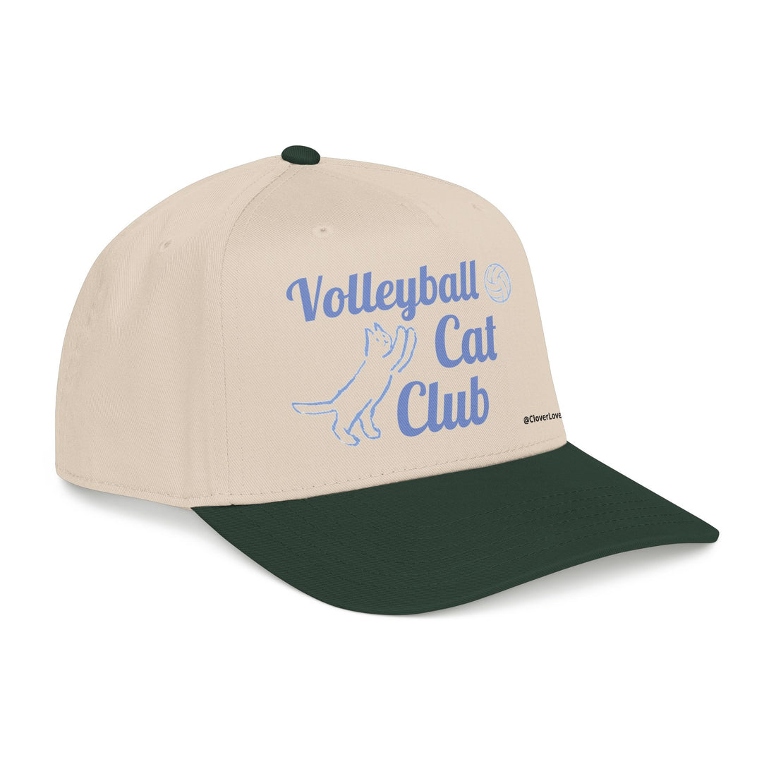 VC6, Cat's Skiff Adventure Baseball Cap — Cute Nautical Cat Hat with @CloverLove Design