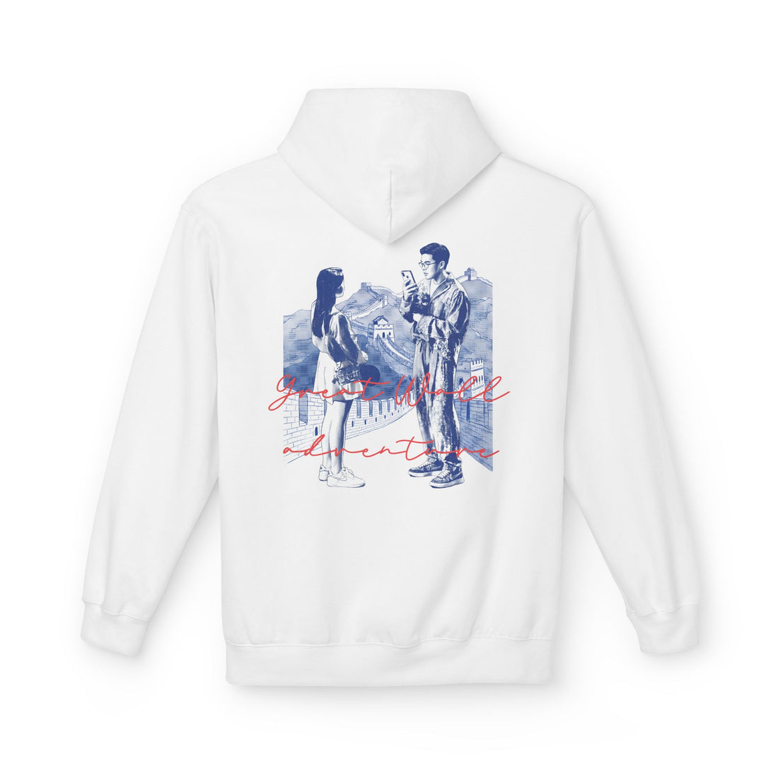 Great Wall Adventure Hoodie – Summer Wanderlust Sweatshirt
