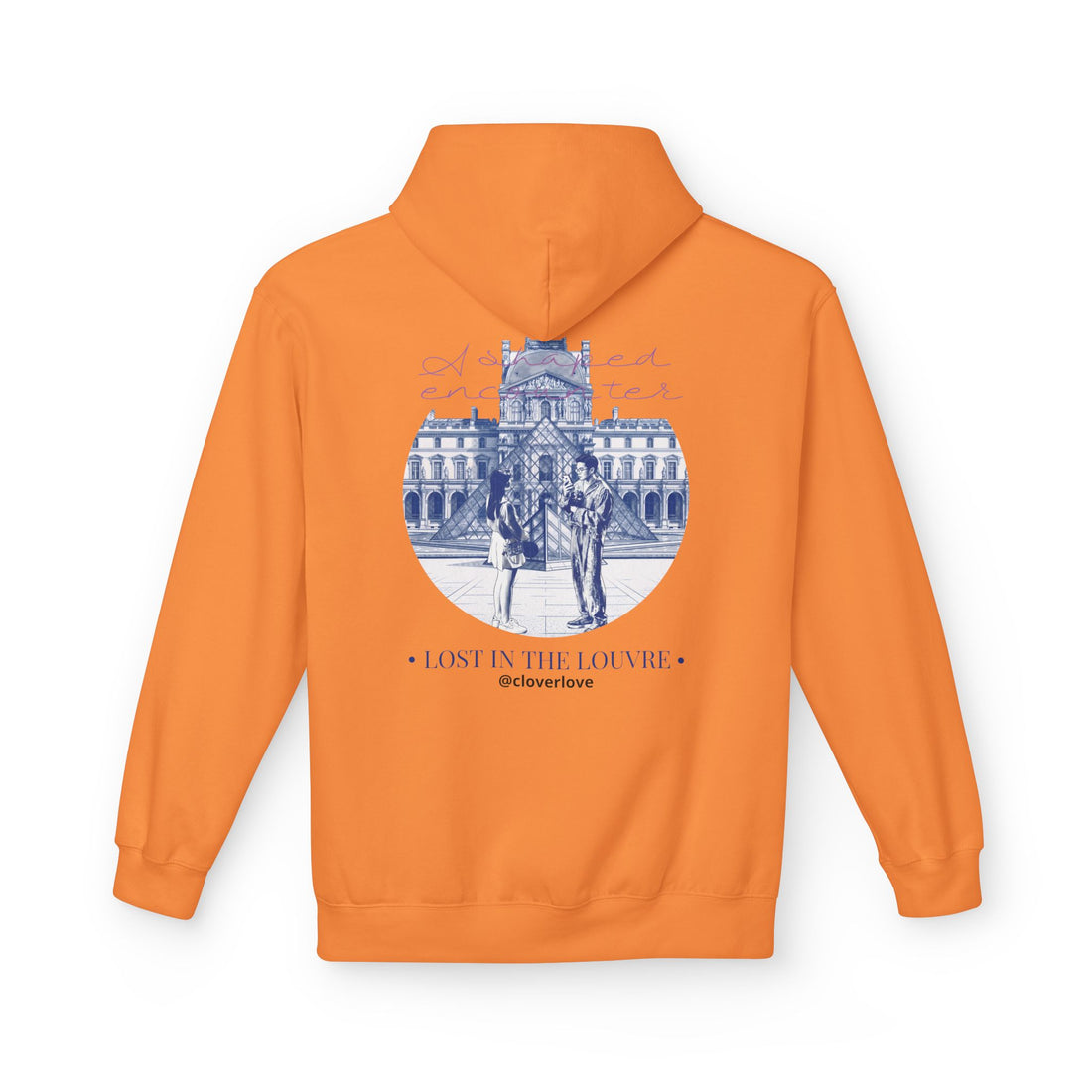 Lost In The Louvre Hoodie | Paris Reise-Wahrzeichen Sweatshirt