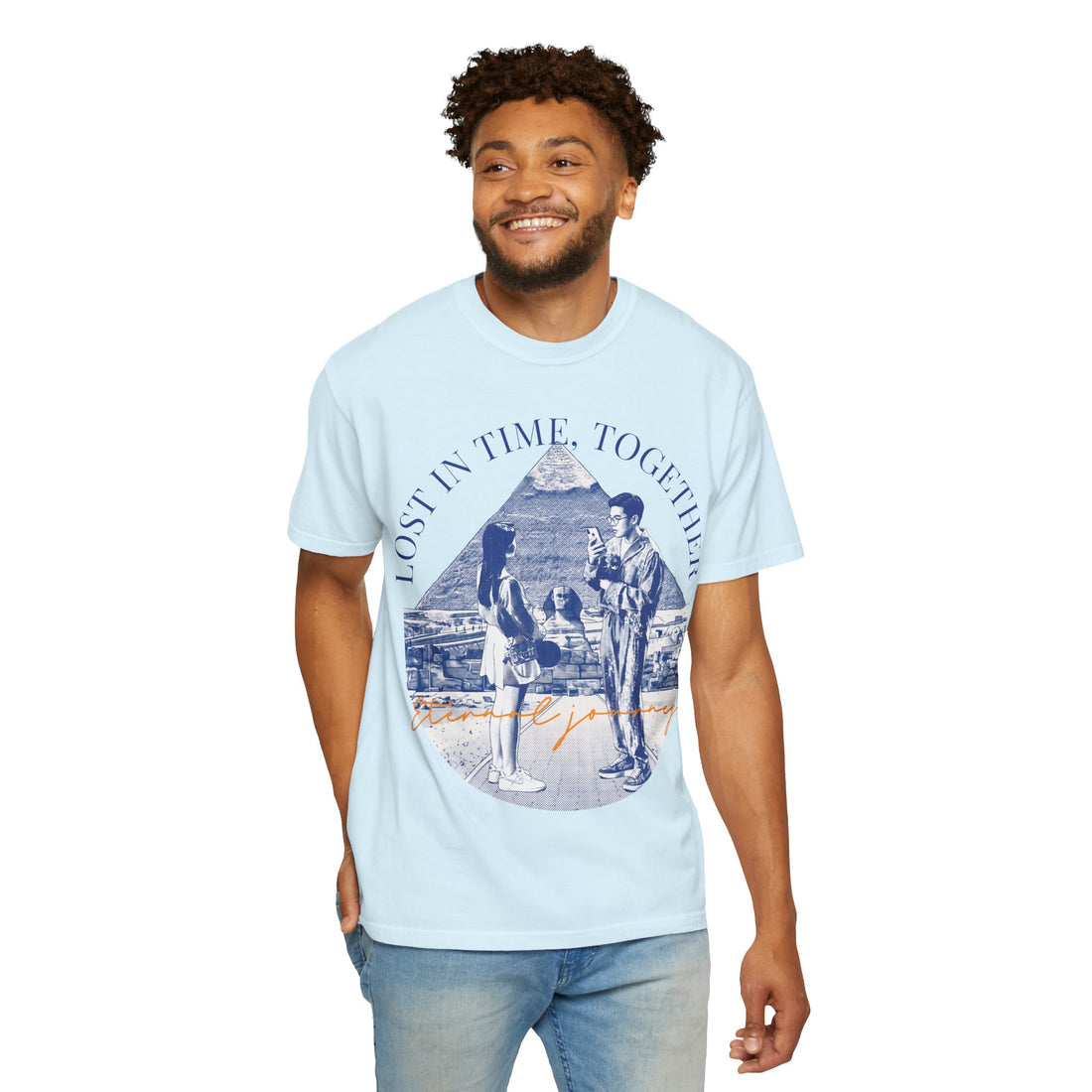 Custom Travel Memory T-Shirt - Vintage Landmark Adventure Tee, Unique Vacation Gift