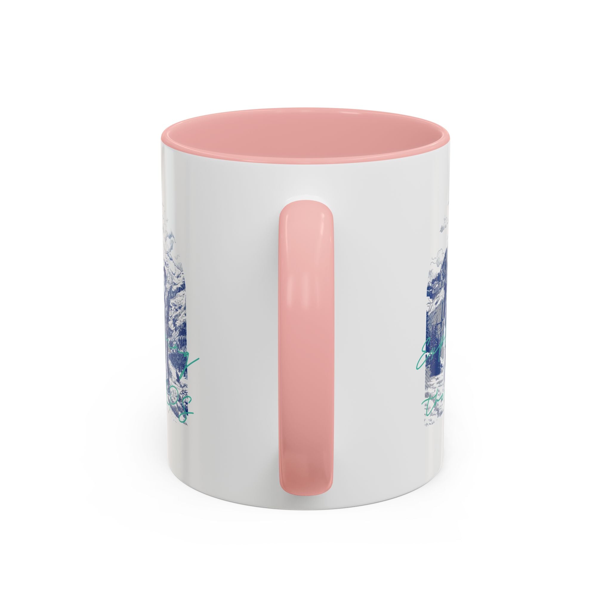 Explore The Alps Travel Mug - Mountain Adventure Coffee Cup