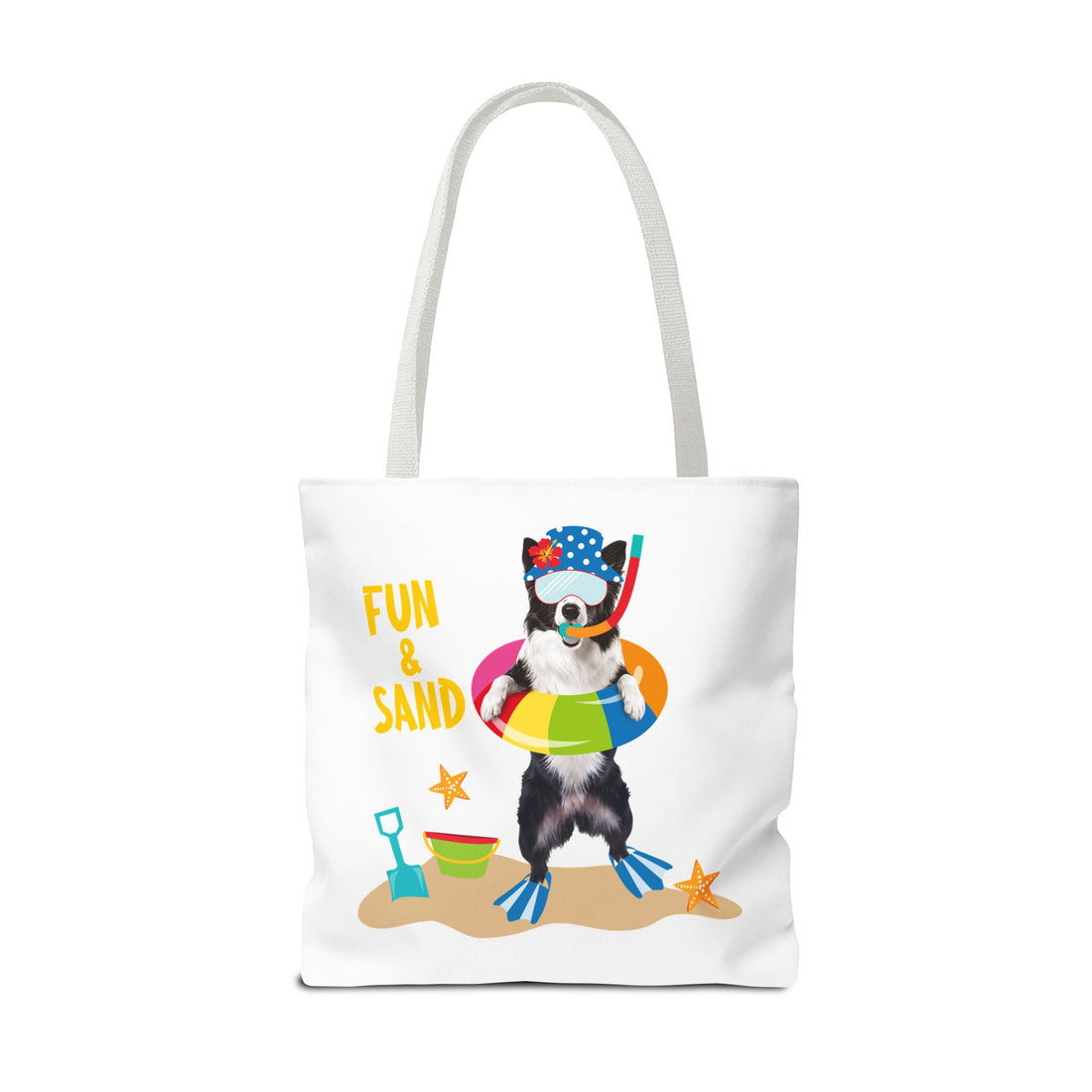 Custom Dog Tote Bag | Personalized Pet Photo Summer Canvas Bag