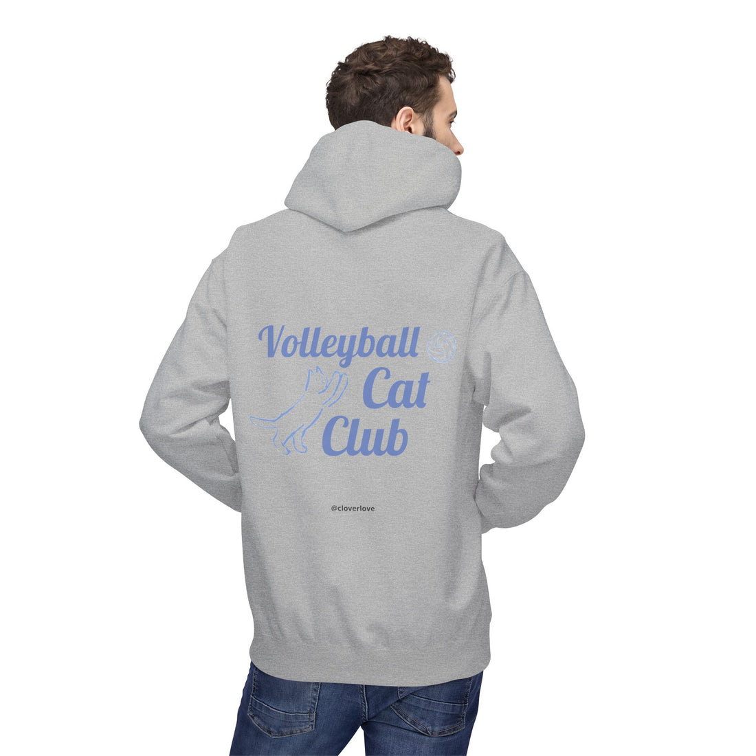 VC6, Catch the Echo Hoodie — Ocean Cat Adventure Graphic Hoodie