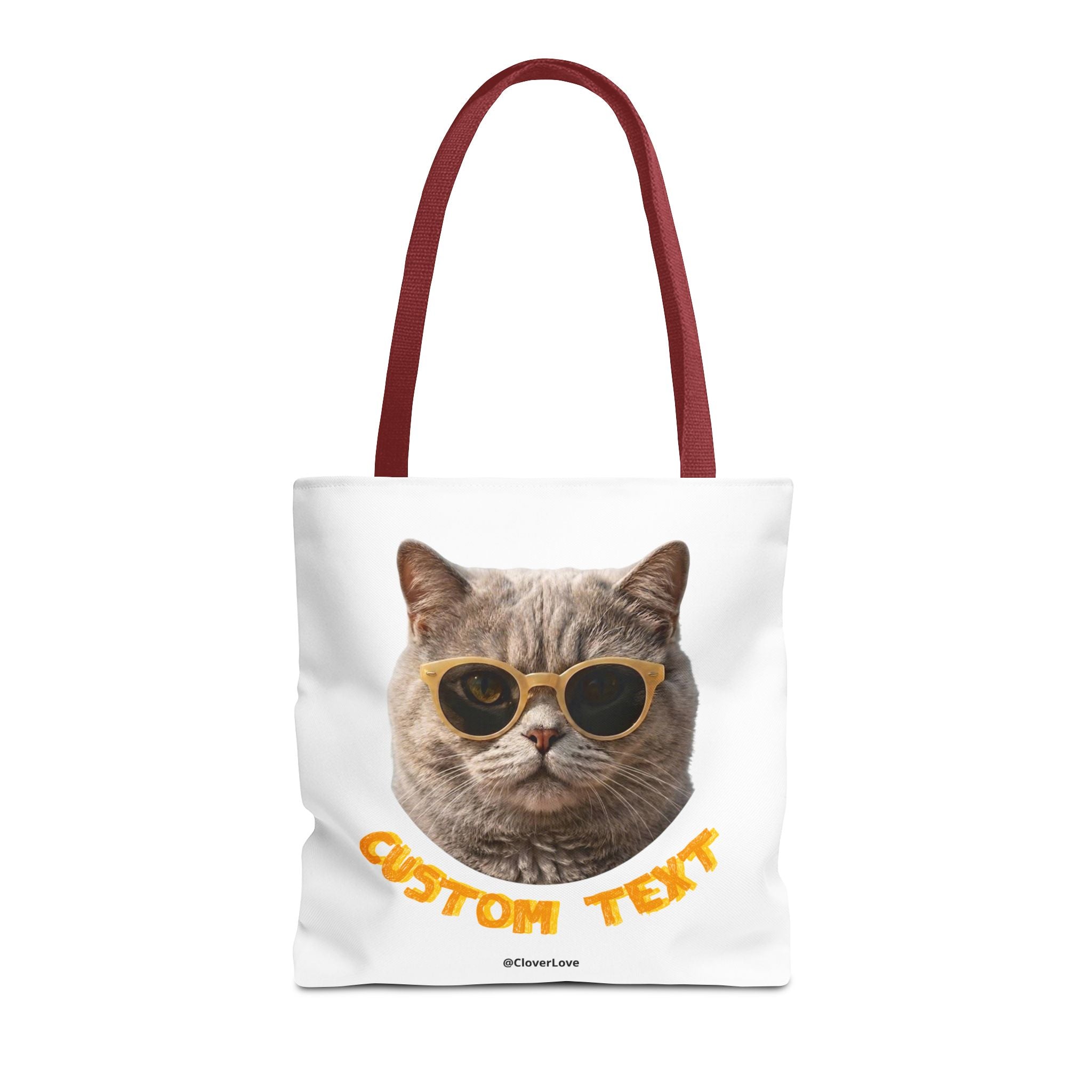 Summer Cat Tote Bag | Funny Cat Lover Beach Canvas Bag