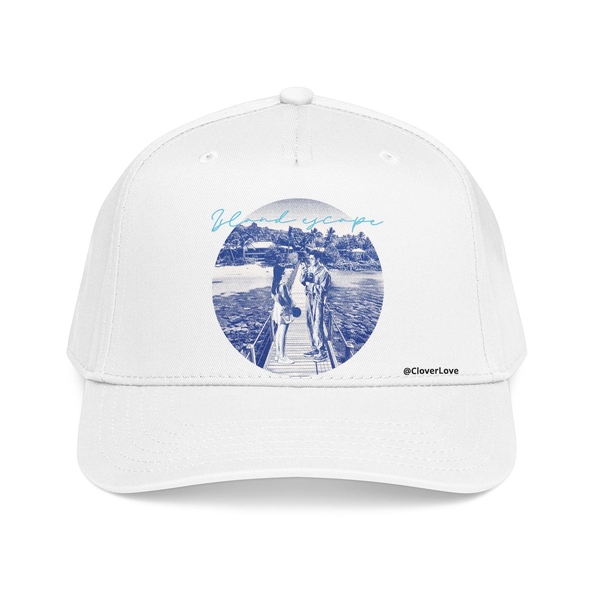 Travel Escape Hat - Vintage Adventure Baseball Cap, Vacation Gift