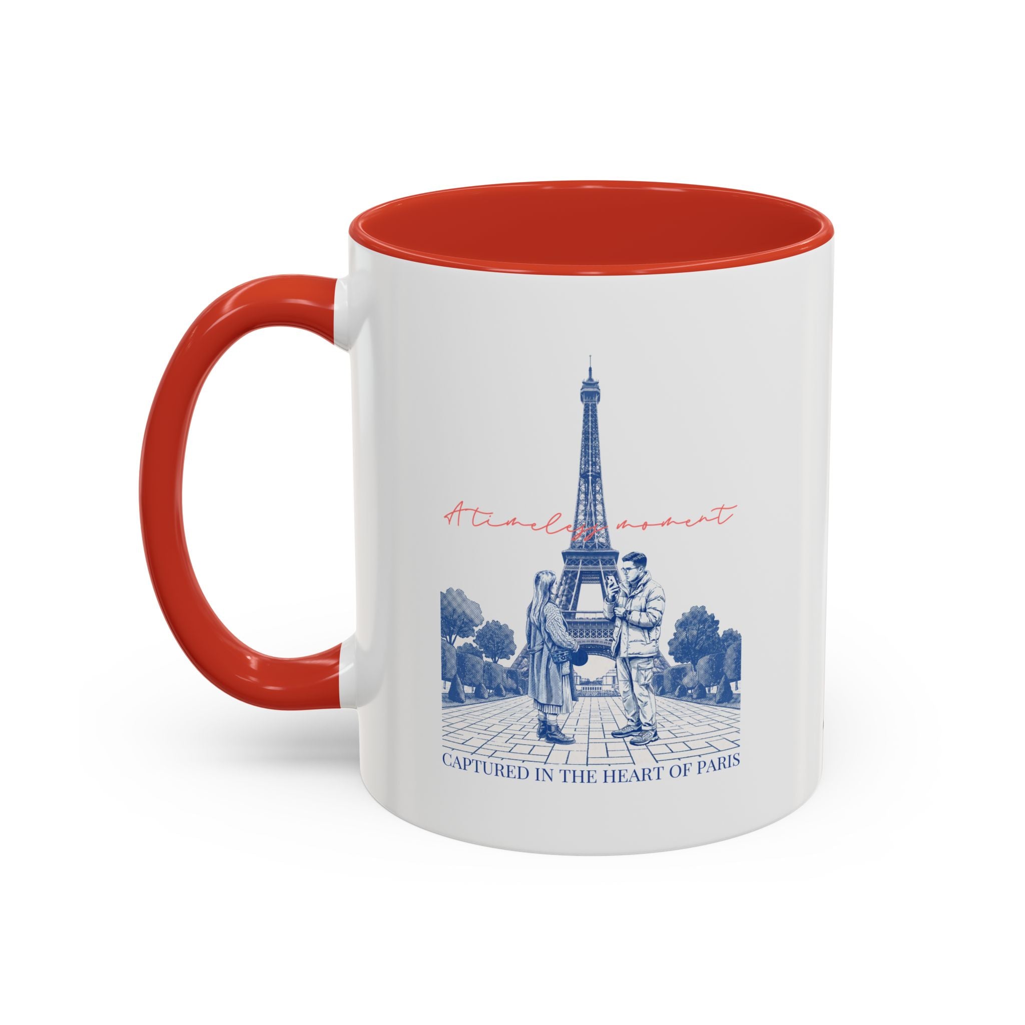 Paris Travel Memory Mug - Eiffel Tower Coffee Cup for Travelers