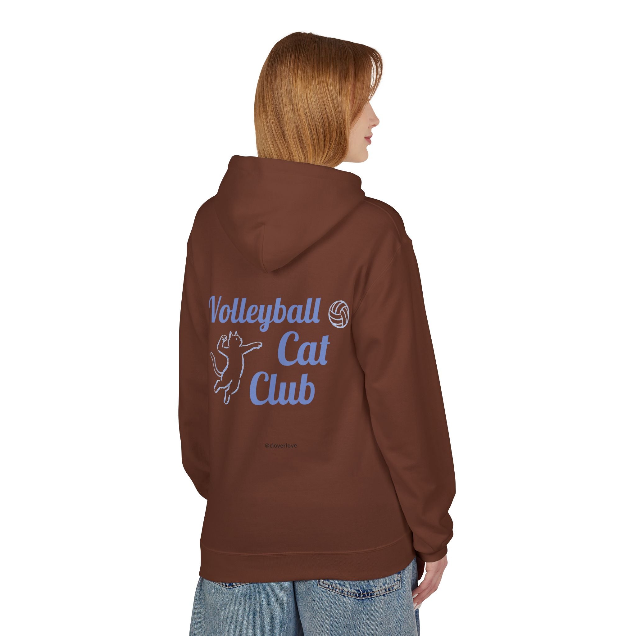 VC8, Catch the Echo Hoodie — Ocean Cat Adventure Graphic Hoodie