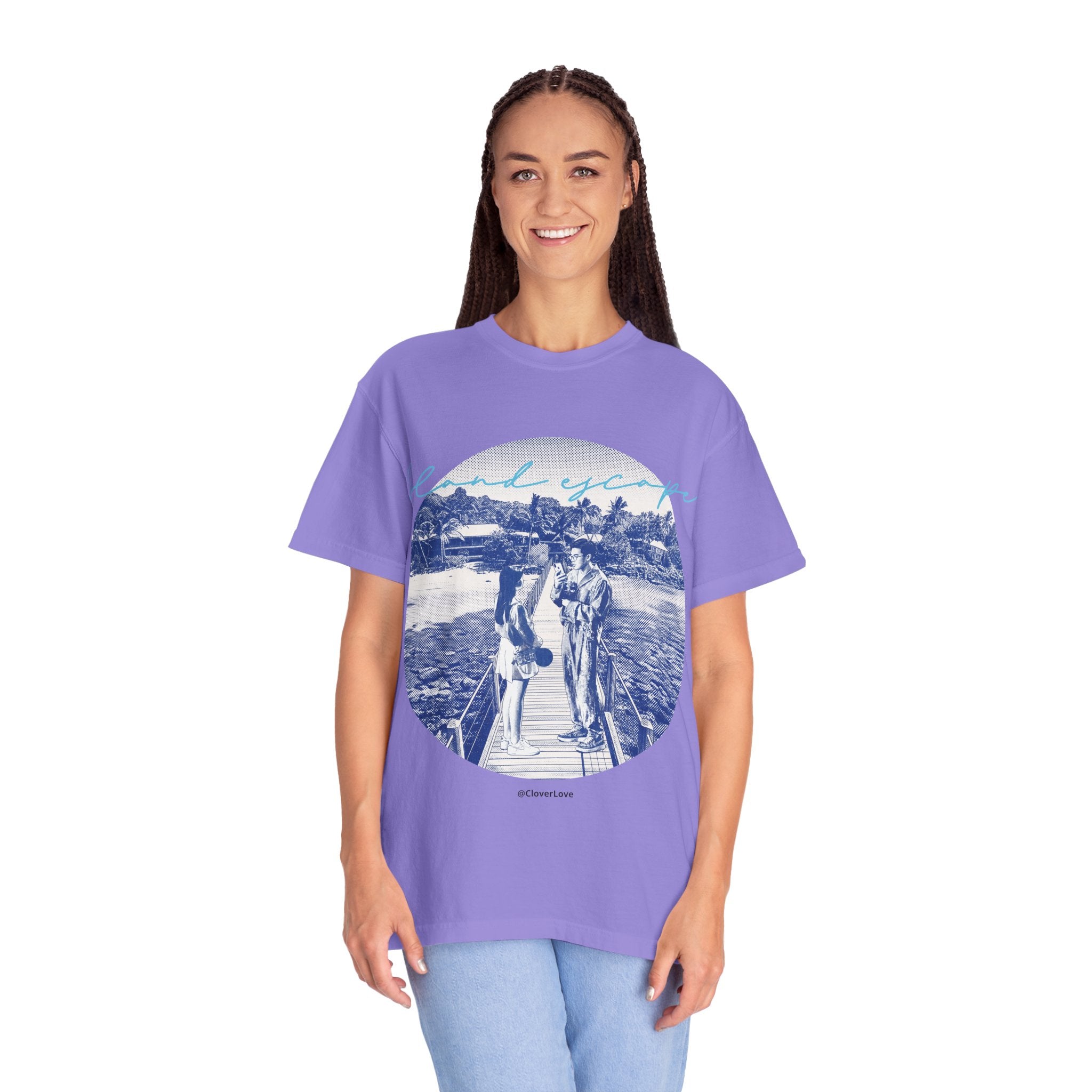 Custom Tropical Travel T-Shirt - Vintage Beach Adventure Tee, Travel Lover Gift