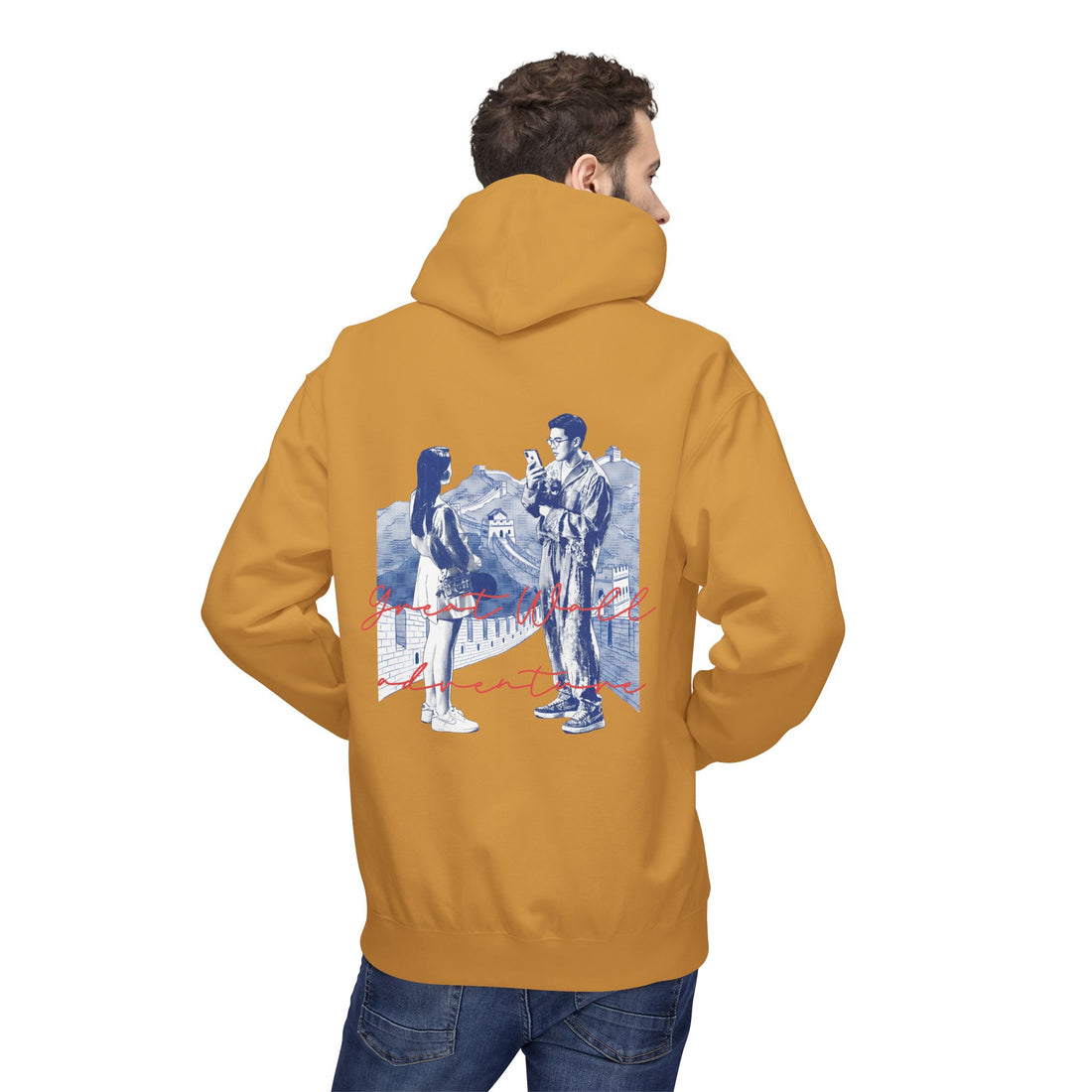 Great Wall Adventure Hoodie – Summer Wanderlust Sweatshirt