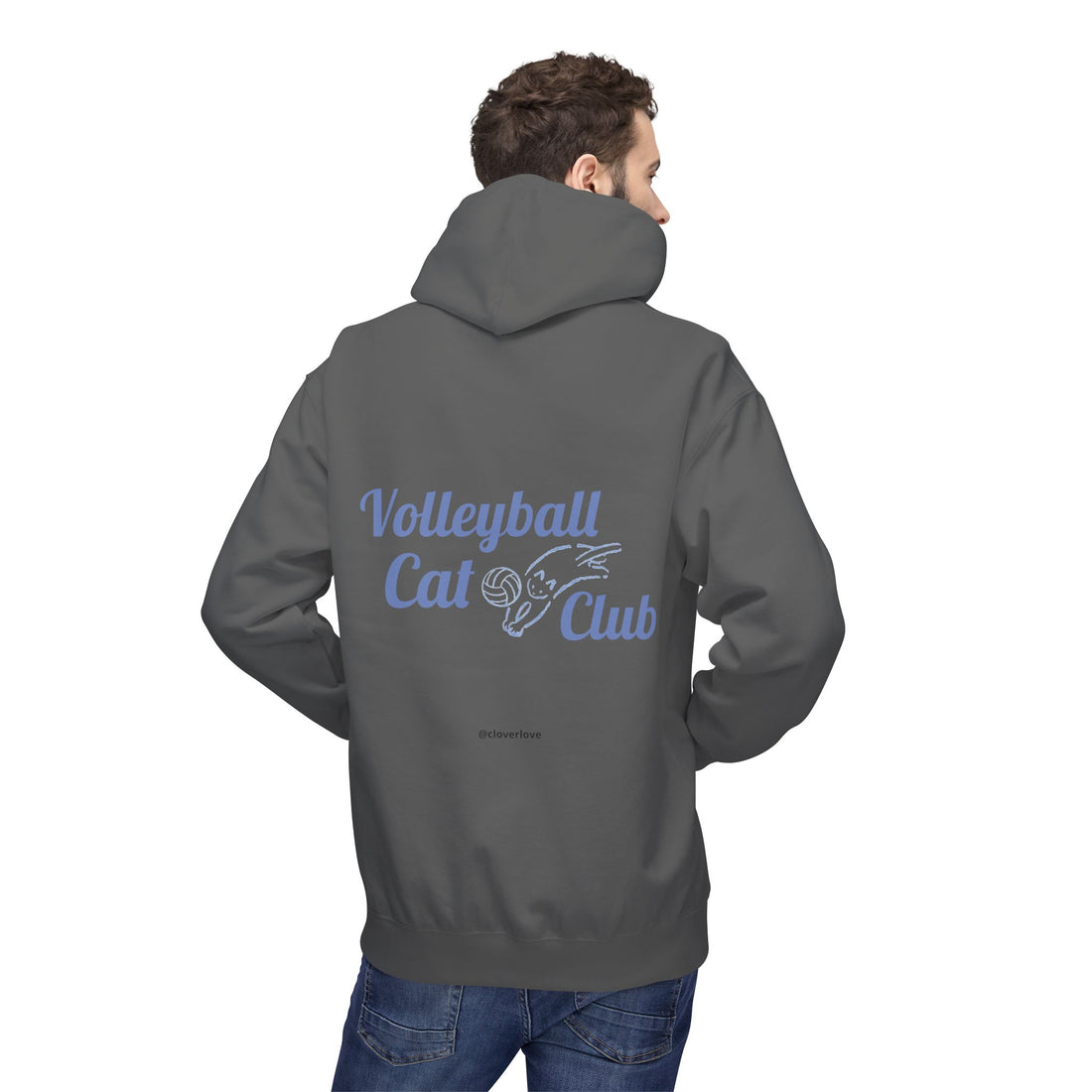 VC7, Catch the Echo Hoodie — Ocean Cat Adventure Graphic Hoodie