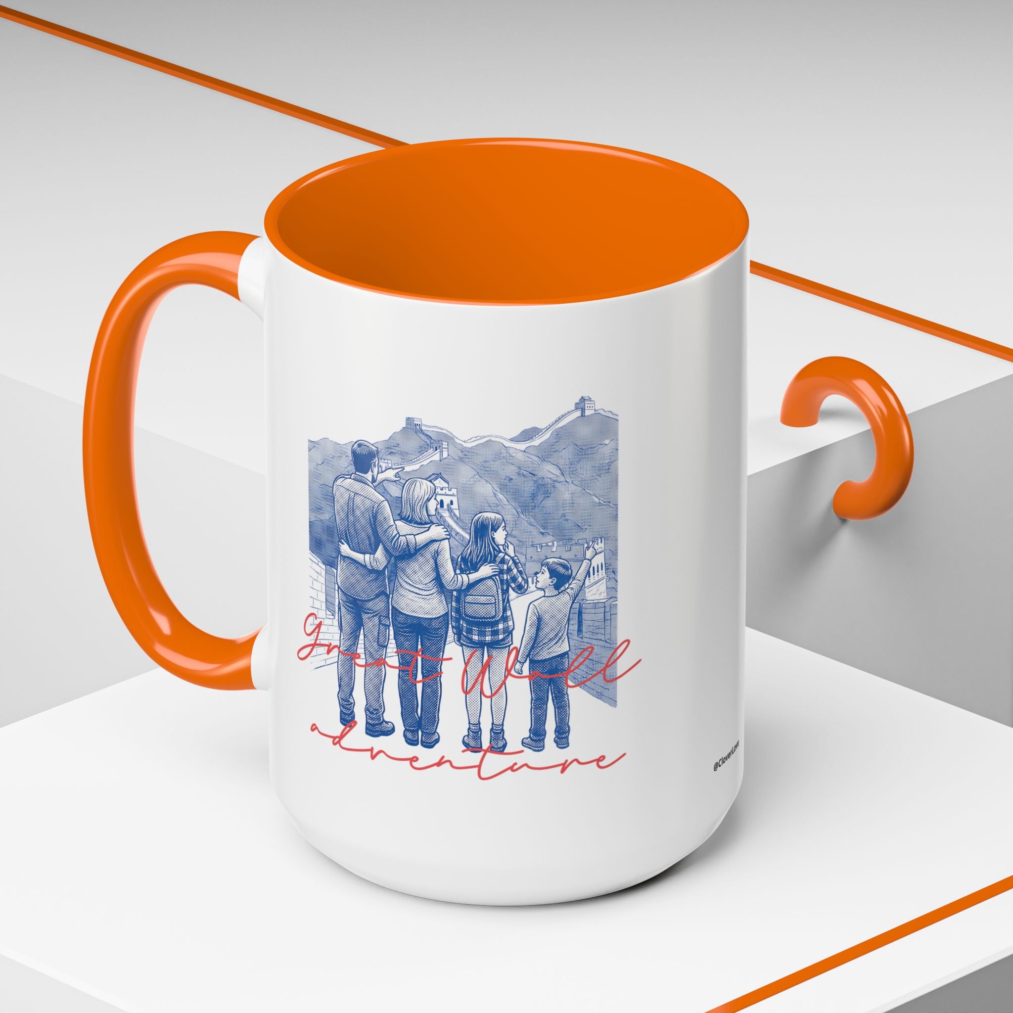 Great Wall Travel Mug - China Landmark Coffee Cup for Explorers