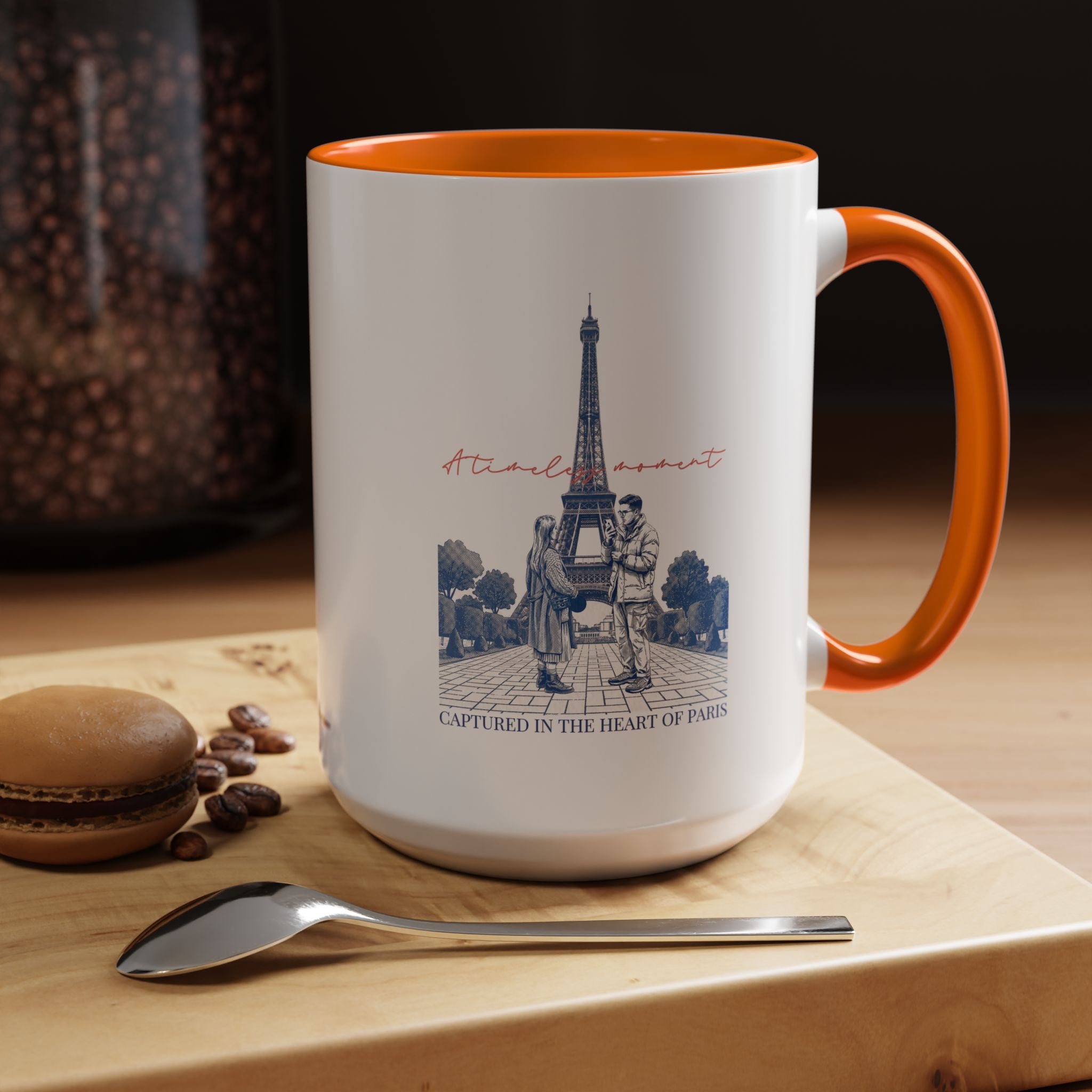 Paris Travel Memory Mug - Eiffel Tower Coffee Cup for Travelers