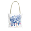 Great Wall of China Tote Bag, Family Travel Souvenir Bag, Landmark Canvas Tote