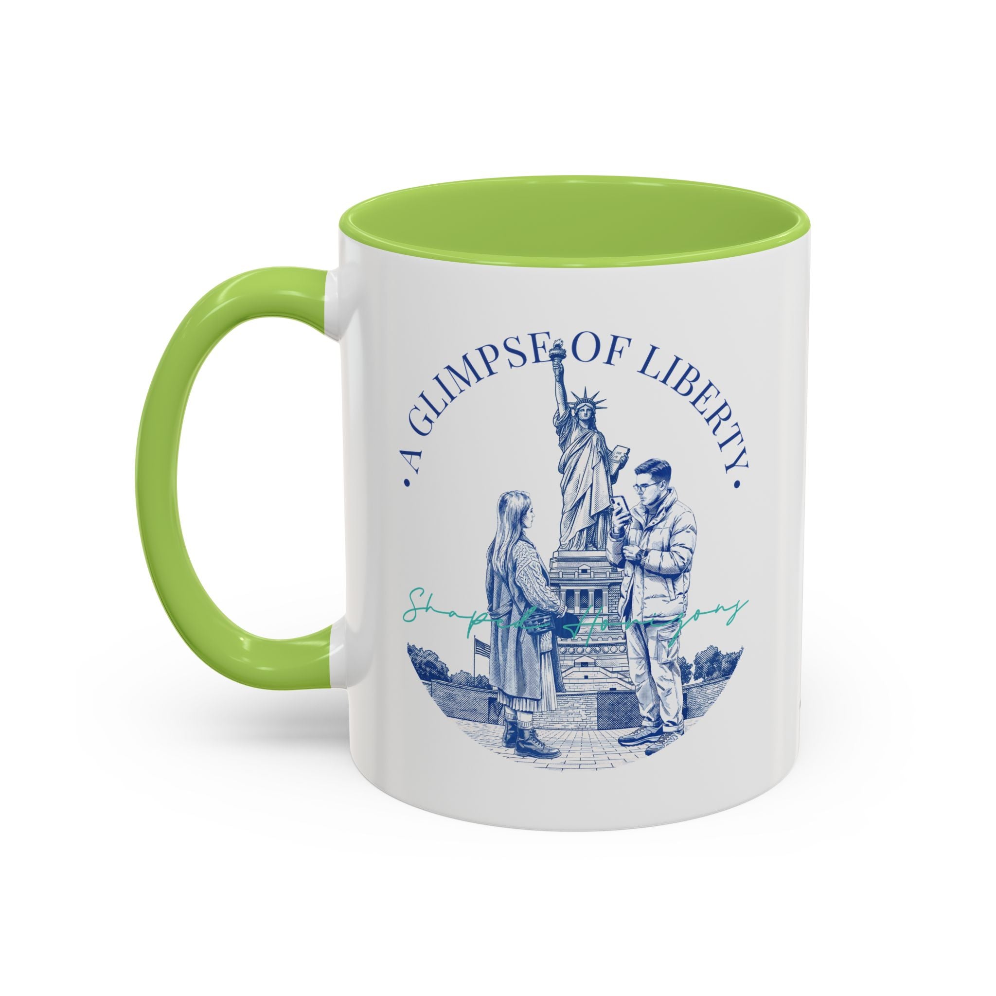 Statue of Liberty Travel Mug - New York Landmark Coffee Cup