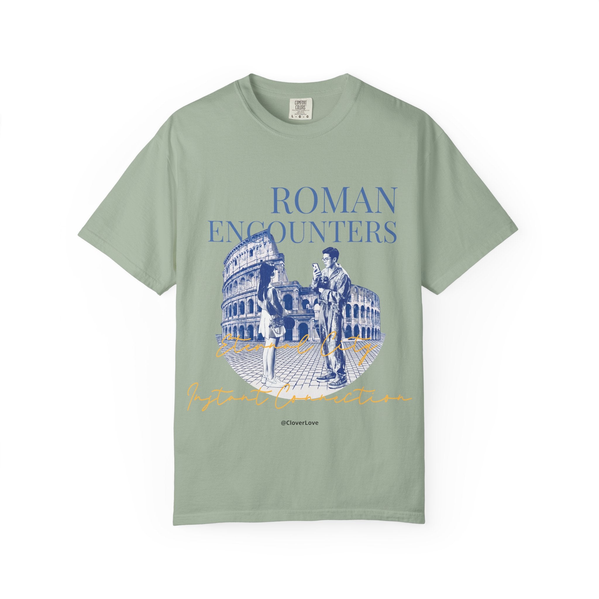 Custom Rome Colosseum Travel T-Shirt - Vintage Vacation Gift
