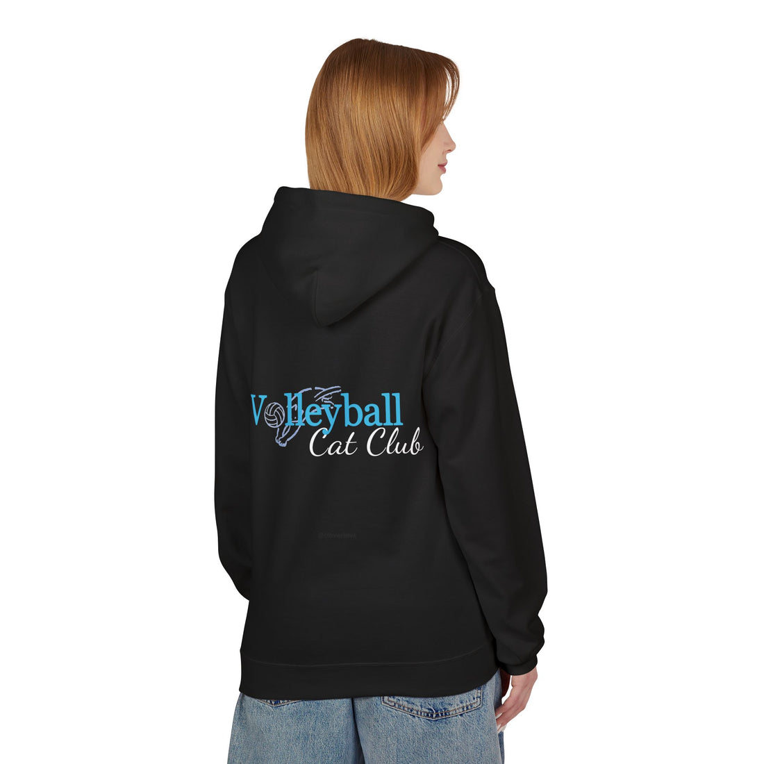 VC5, Catch the Echo Hoodie — Ocean Cat Adventure Graphic Hoodie