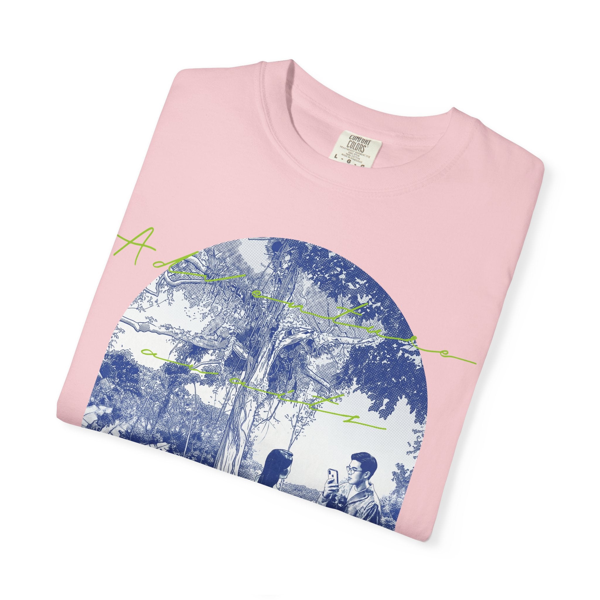 Custom Jungle Adventure Travel T-Shirt - Couple Vacation Gift