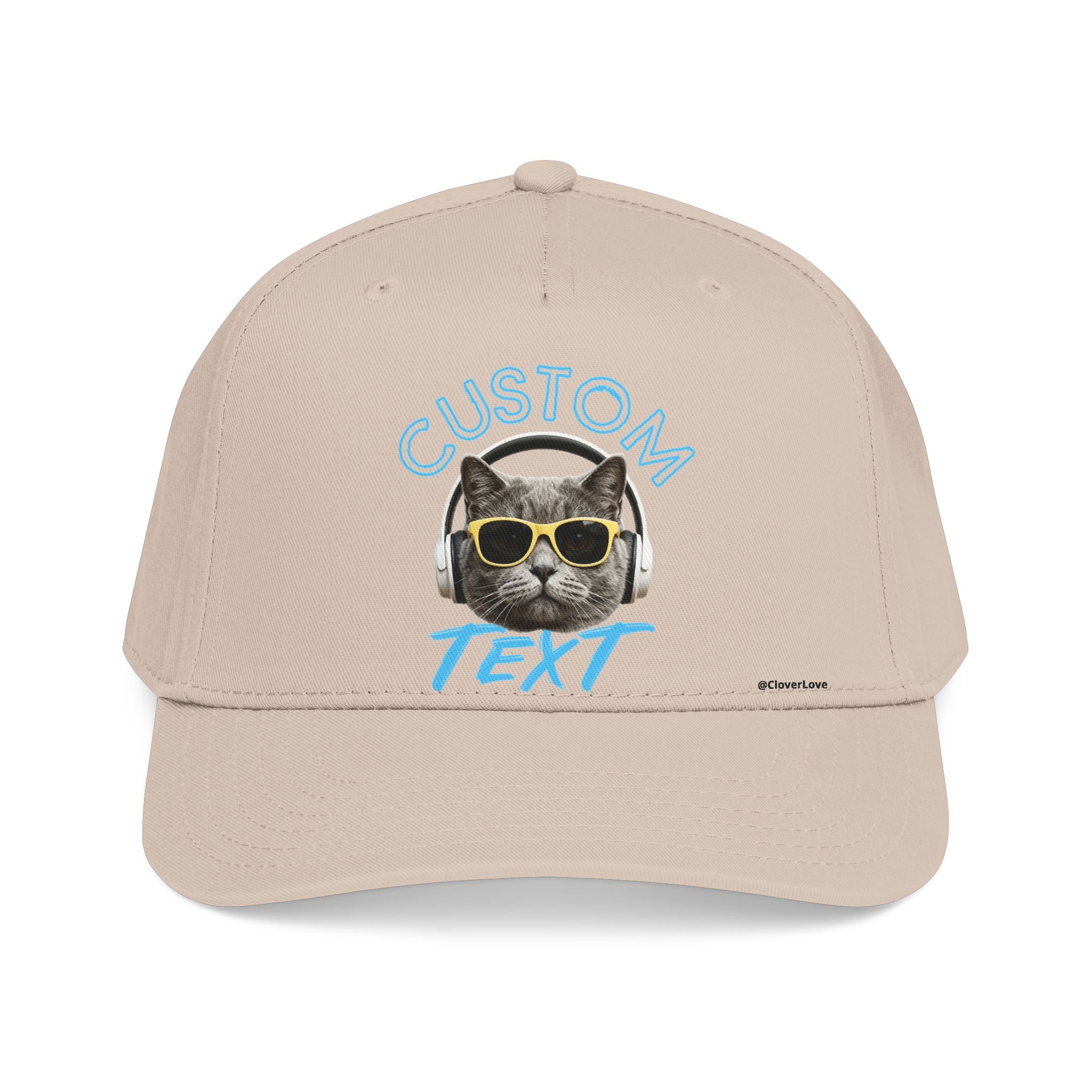 Custom Cat Photo Baseball Cap | Personalized Pet Lover Hat