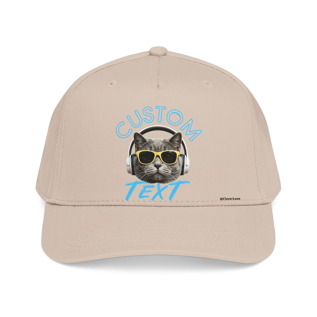 Custom Cat Photo Baseball Cap | Personalized Pet Lover Hat