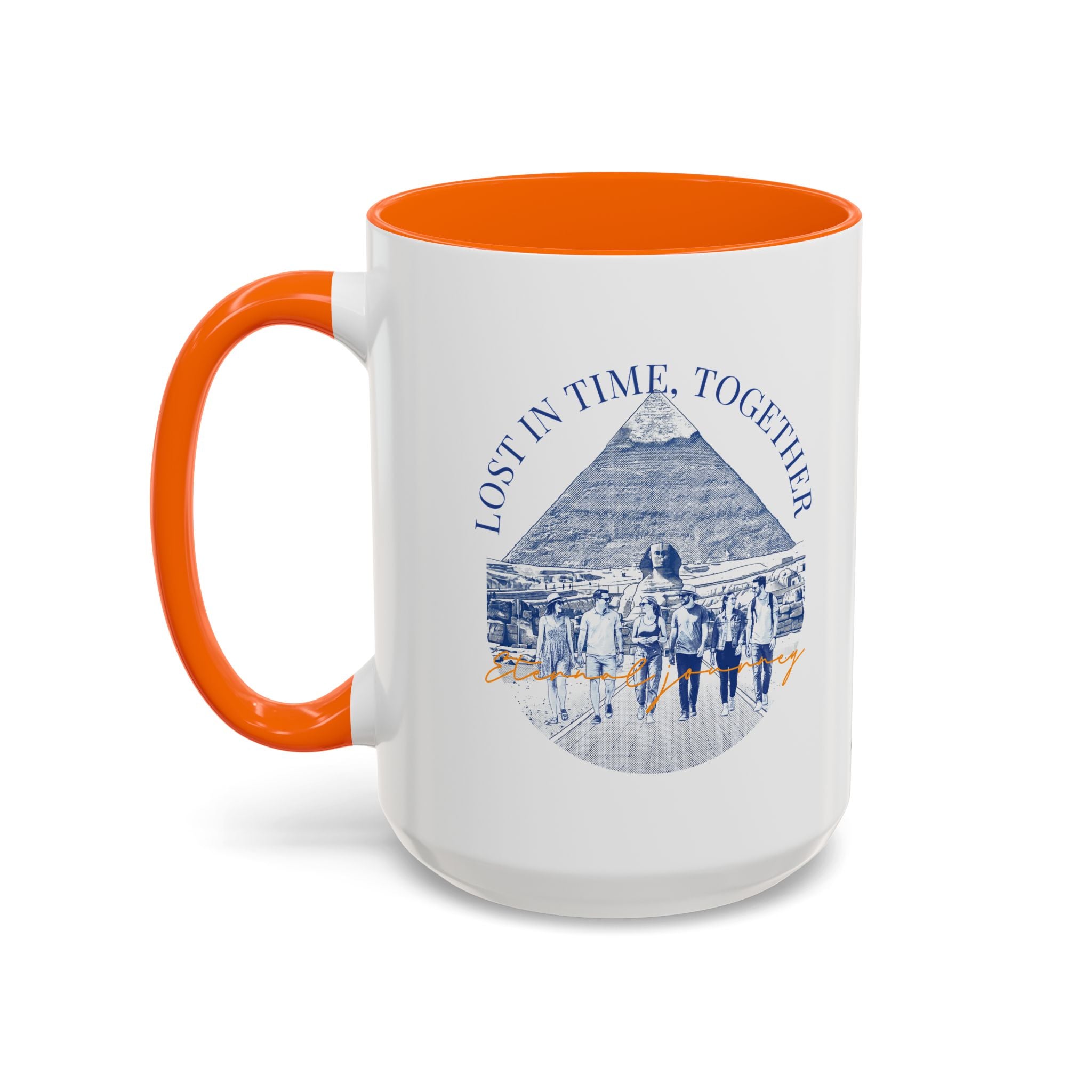 Egypt Travel Memory Mug - Pyramid Adventure Coffee Cup for Travelers