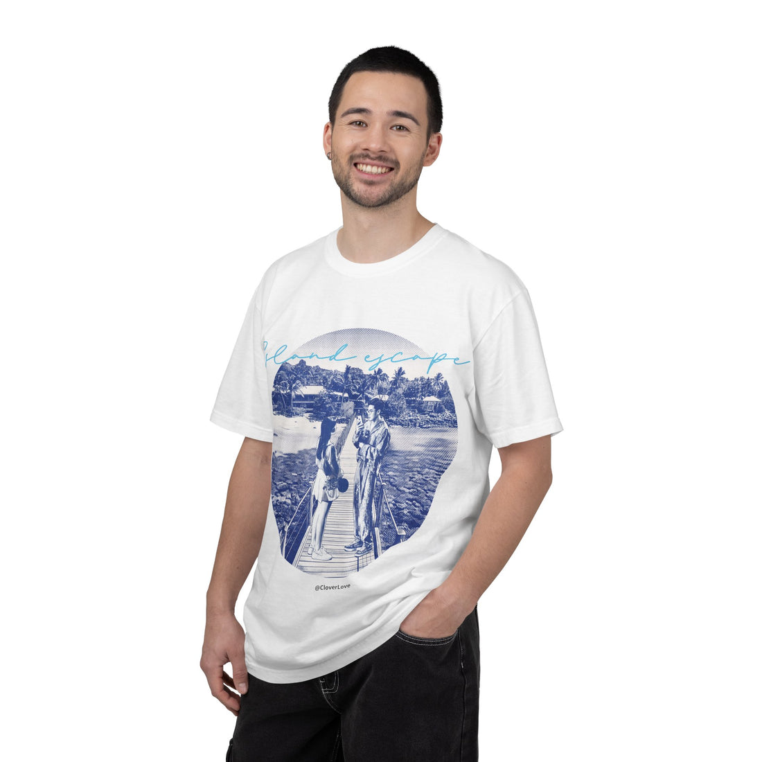 Custom Tropical Travel T-Shirt - Vintage Beach Adventure Tee, Travel Lover Gift