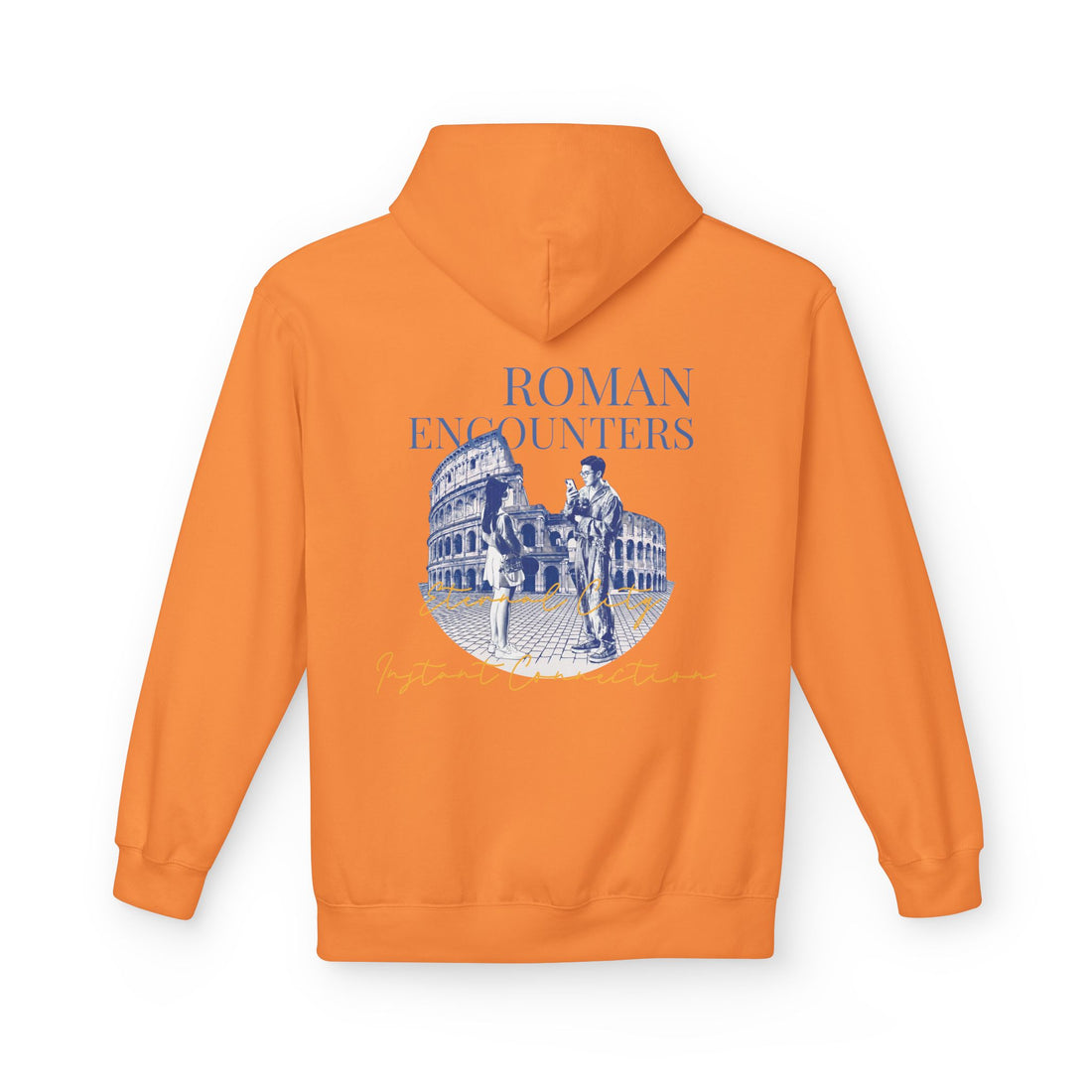 Roman Encounters Hoodie | Colosseum Travel Landmark Sweatshirt