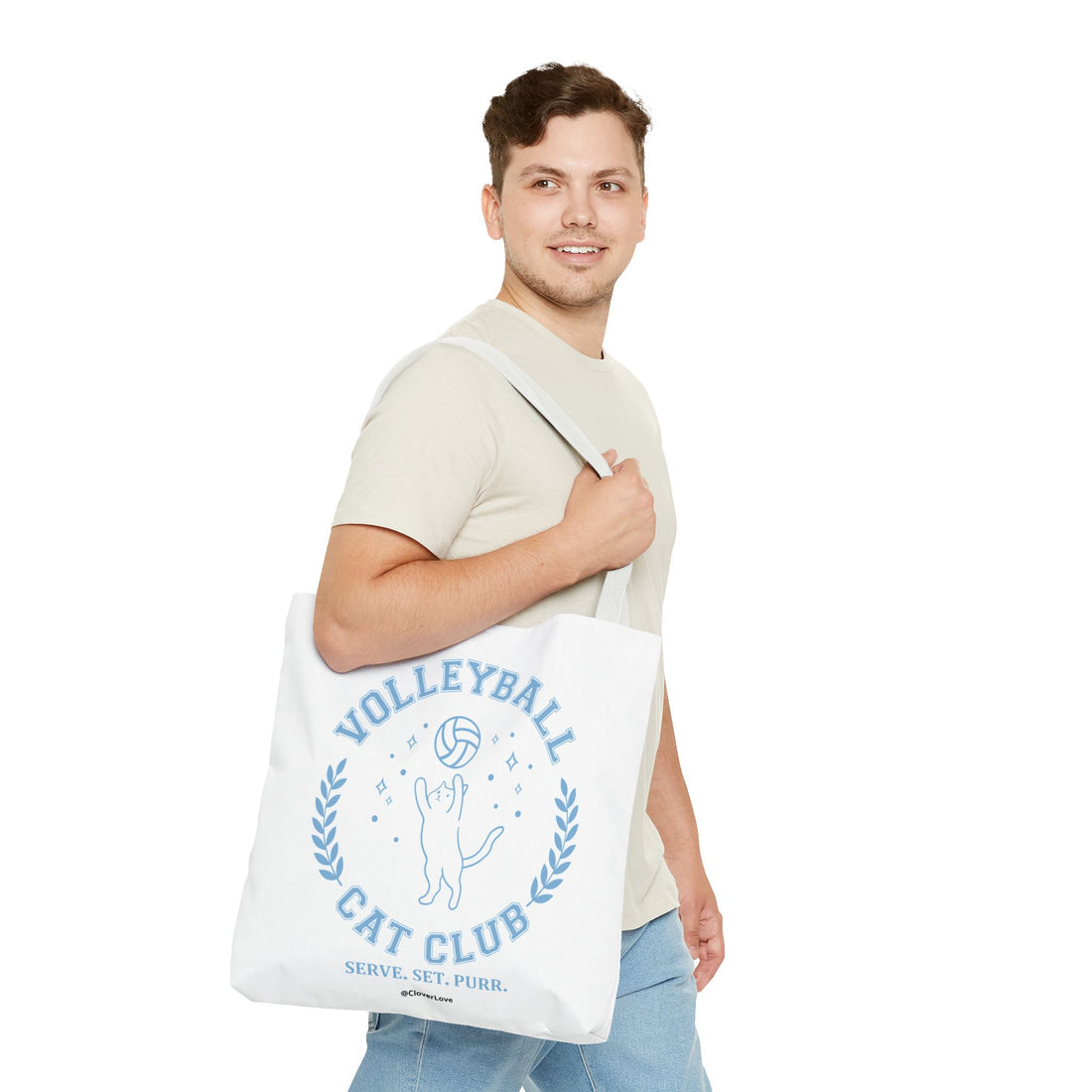 VC1, Otter Dive Tote Bag — "Catch the Deep" Illustrated Beach Tote