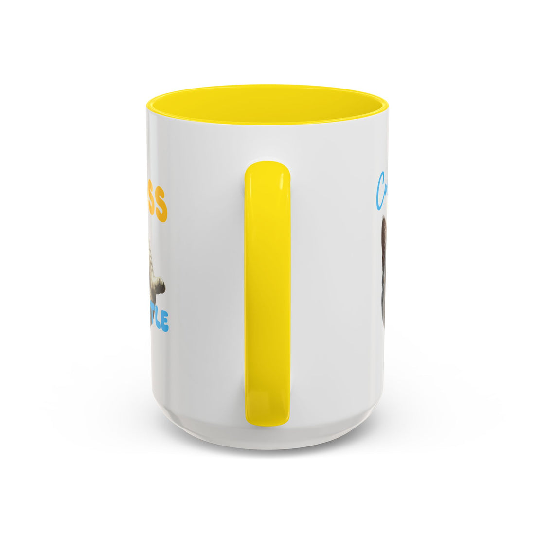 Funny Summer Cat Mug | Personalized Beach Cat Coffee Cup With Custom Text