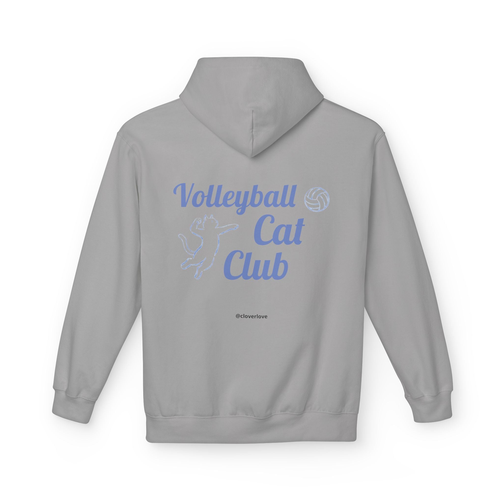 VC8, Catch the Echo Hoodie — Ocean Cat Adventure Graphic Hoodie