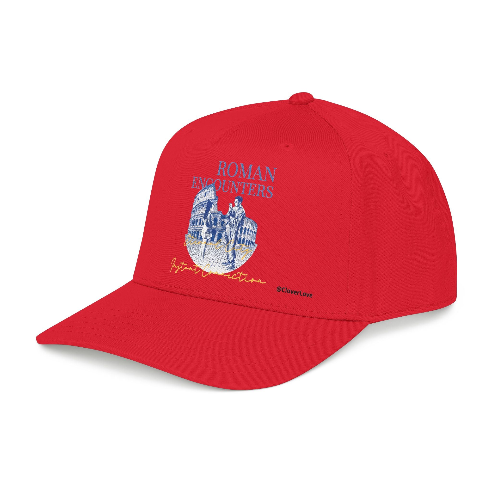 Rome Travel Hat - Colosseum Baseball Cap, European Adventure Dad Hat