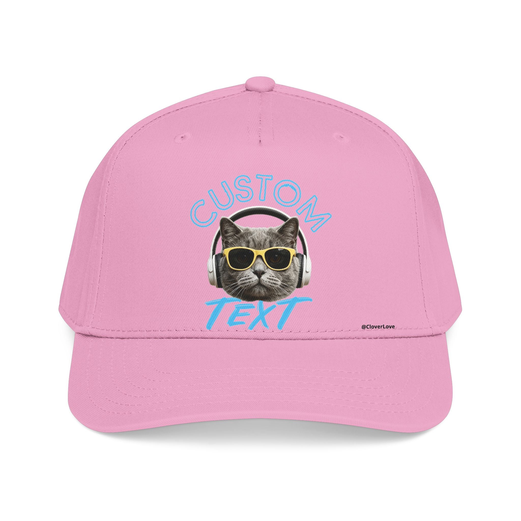 Custom Cat Photo Baseball Cap | Personalized Pet Lover Hat