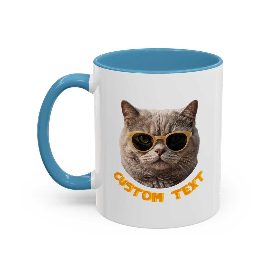 Lustige Katzen-Sommer-Tasse – Süße Strand-Kaffeetasse für Katzenliebhaber