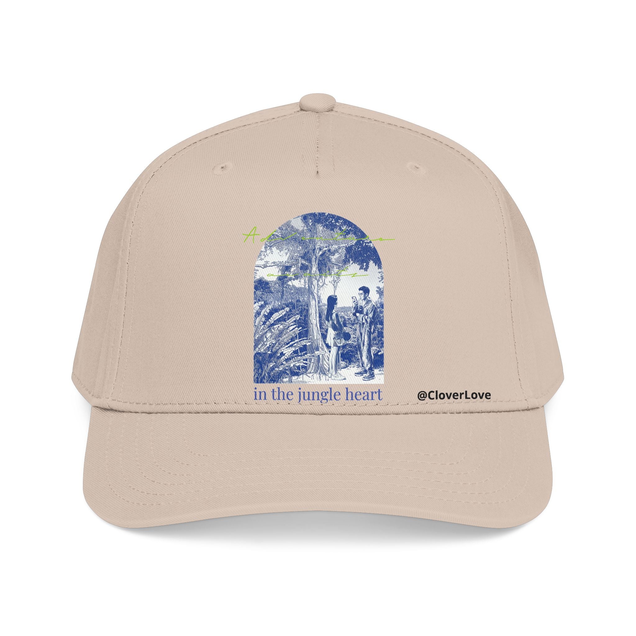 Jungle Adventure Hat - Tropical Travel Baseball Cap, Nature Explorer Dad Hat