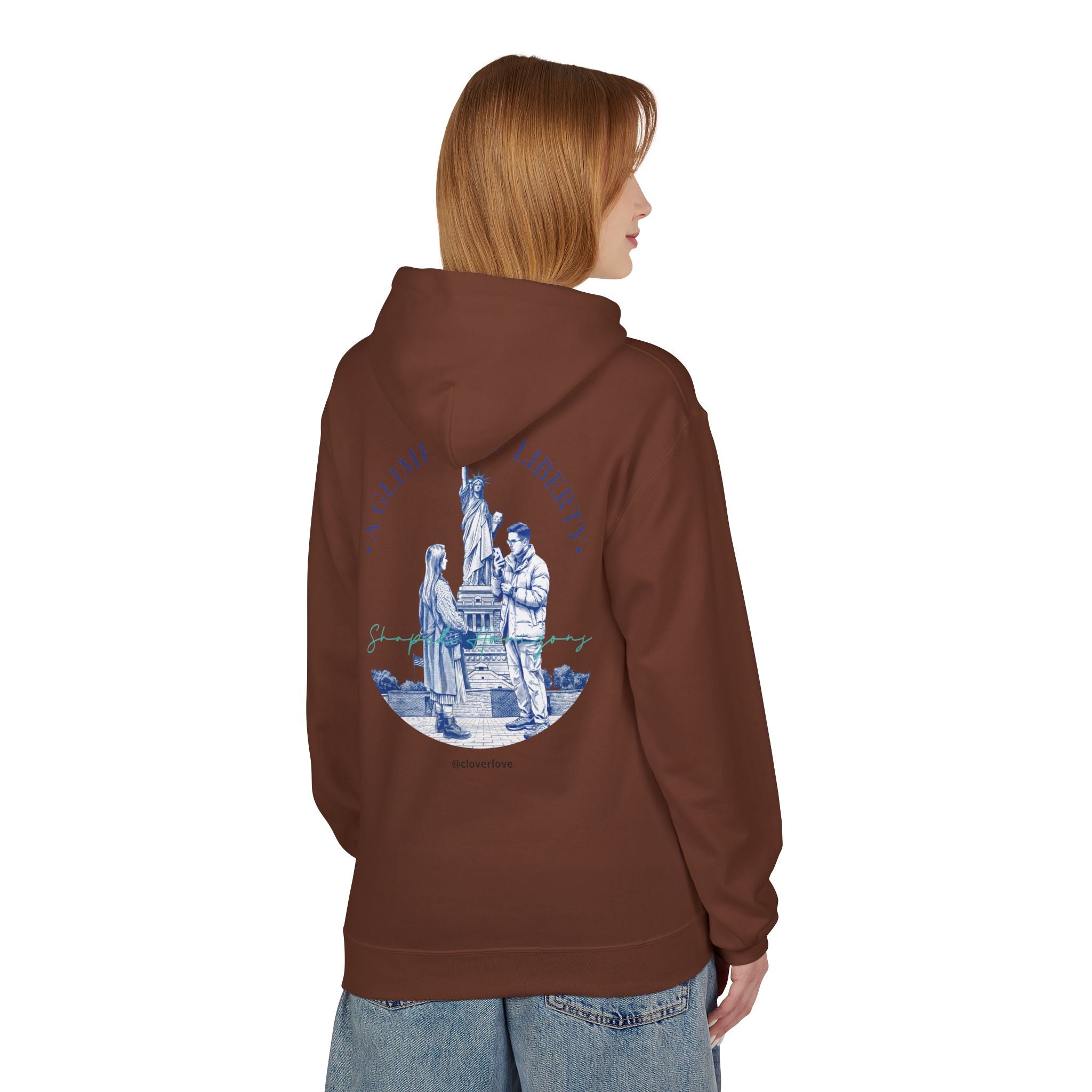 Freiheitsstatue Abenteuer Hoodie | Vintage New York Reise Sweatshirt